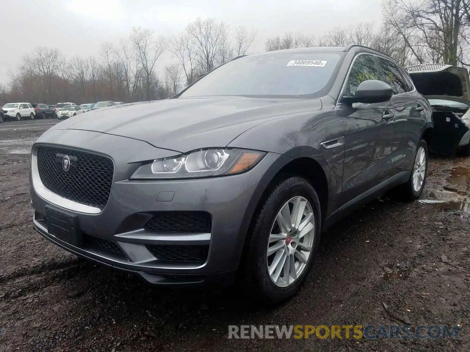 2 Фотография поврежденного автомобиля SADCK2FX7KA607652 JAGUAR F-PACE 2019