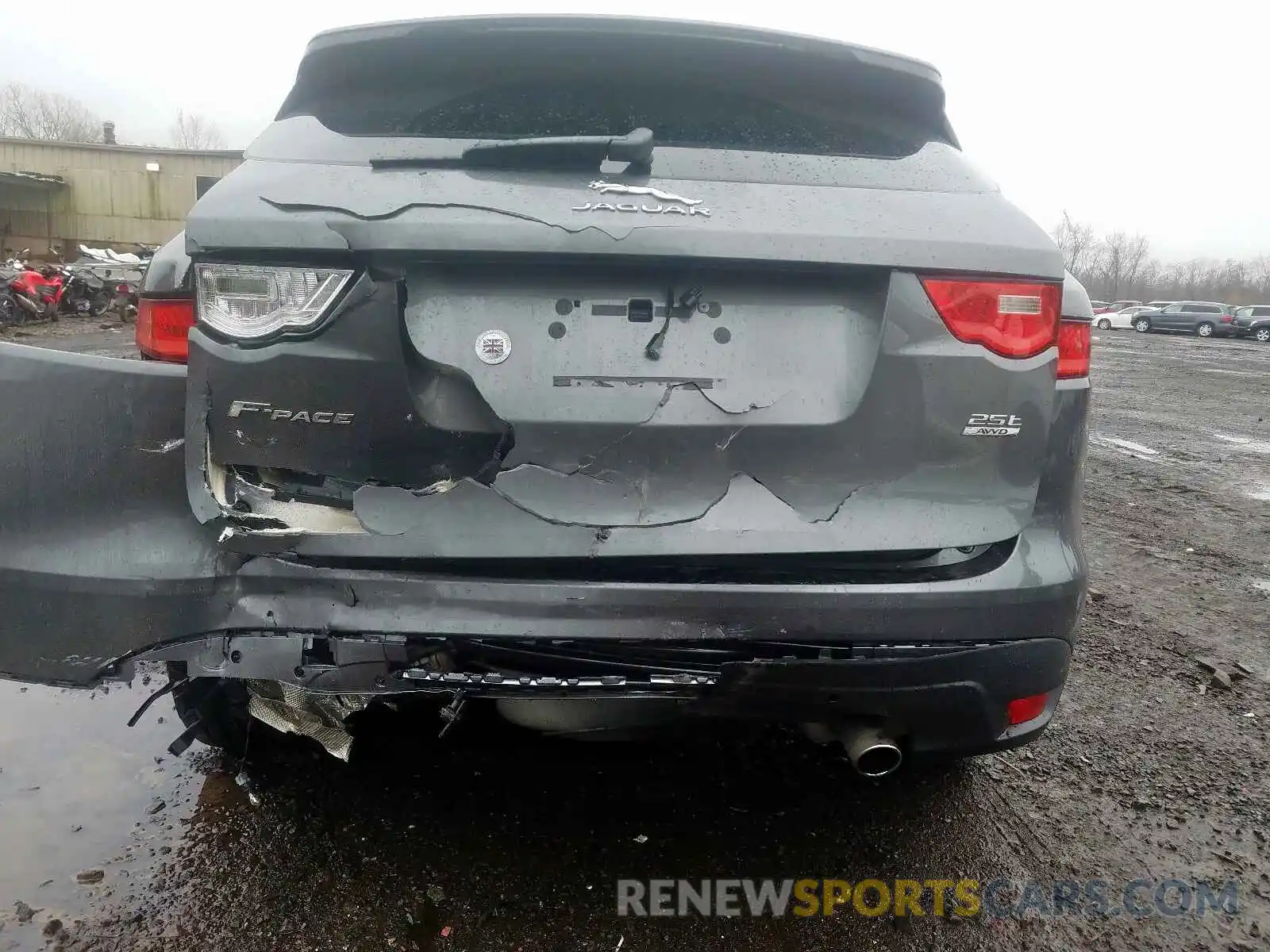 9 Photograph of a damaged car SADCK2FX7KA607652 JAGUAR F-PACE 2019