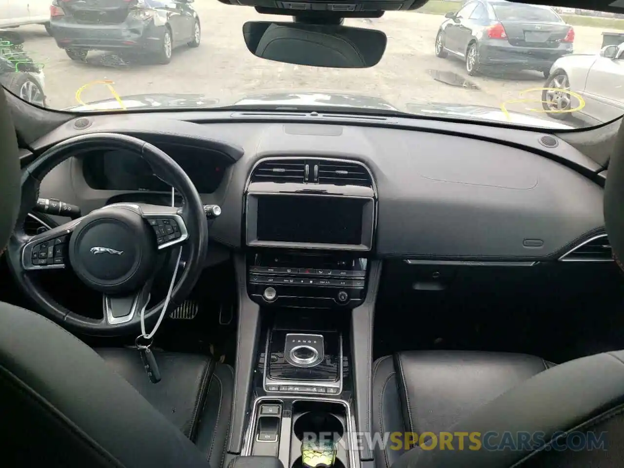 9 Фотография поврежденного автомобиля SADCK2FX8KA358620 JAGUAR F-PACE 2019