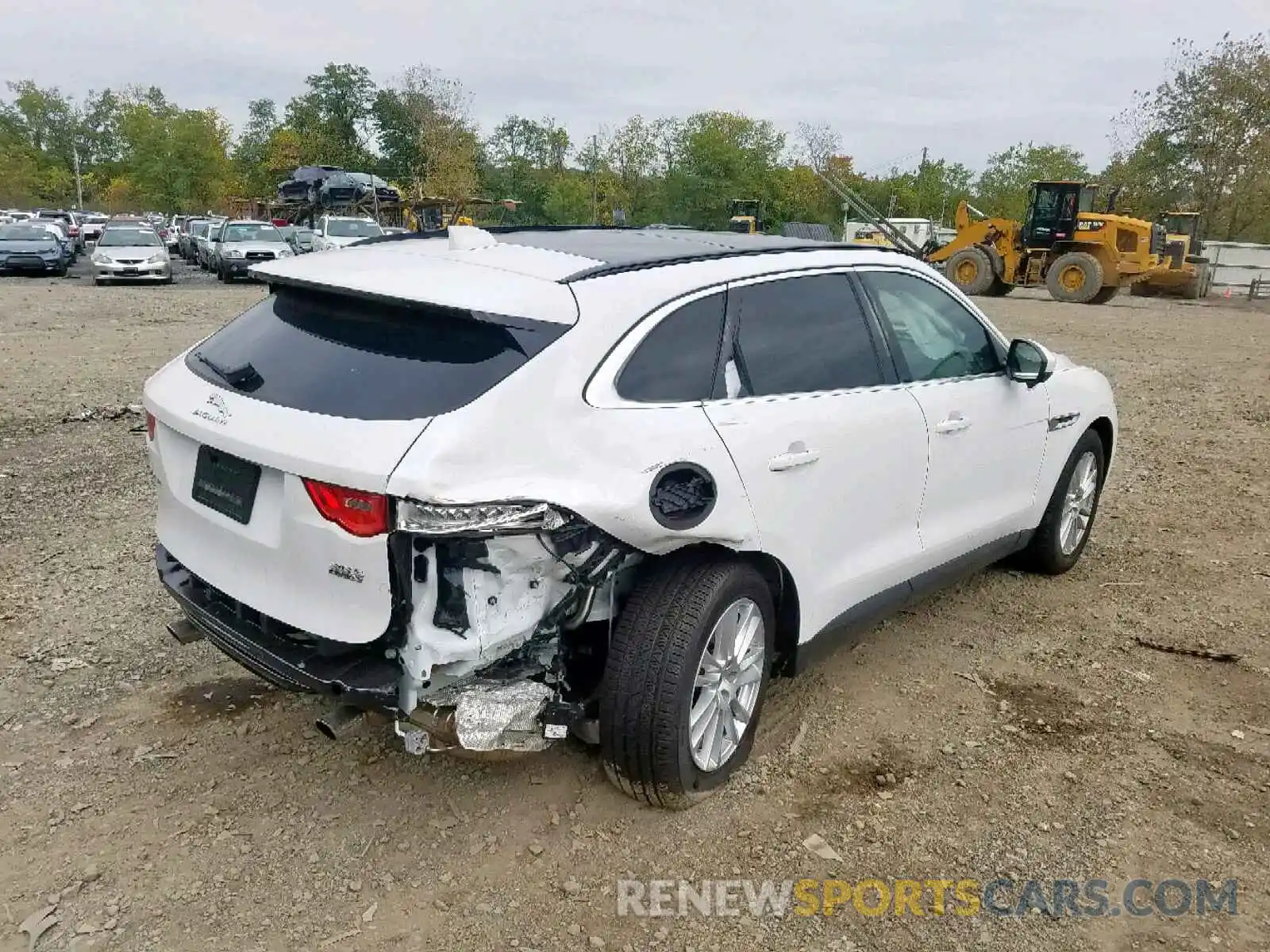 4 Photograph of a damaged car SADCK2FX8KA397417 JAGUAR F-PACE 2019