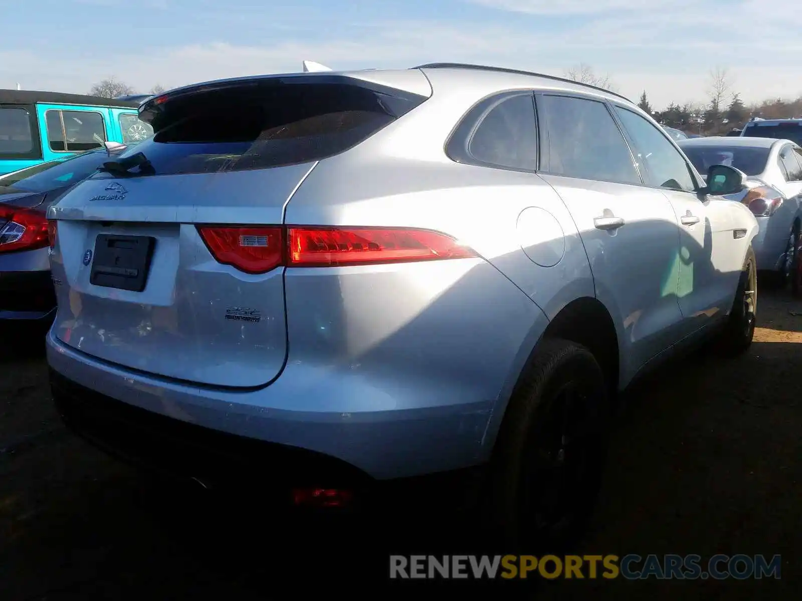 4 Фотография поврежденного автомобиля SADCK2FX8KA609779 JAGUAR F-PACE 2019