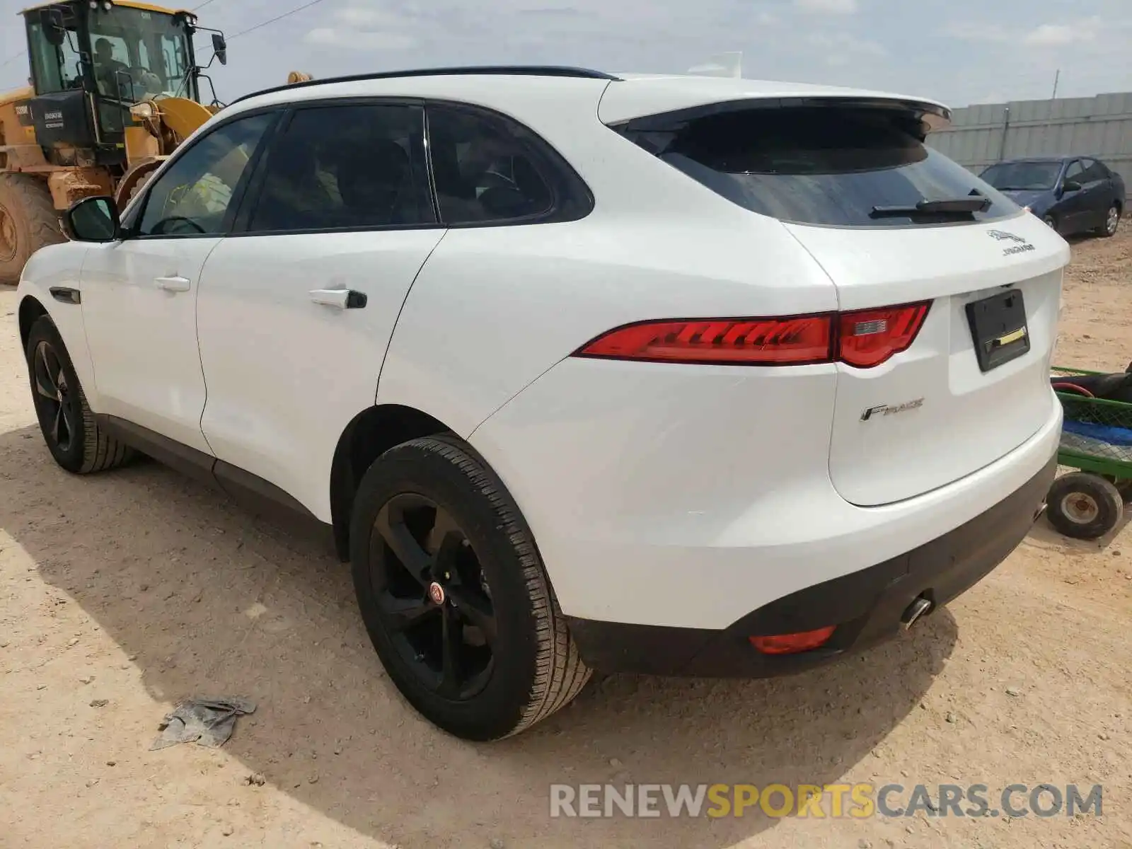 3 Фотография поврежденного автомобиля SADCK2FX8KA609927 JAGUAR F-PACE 2019