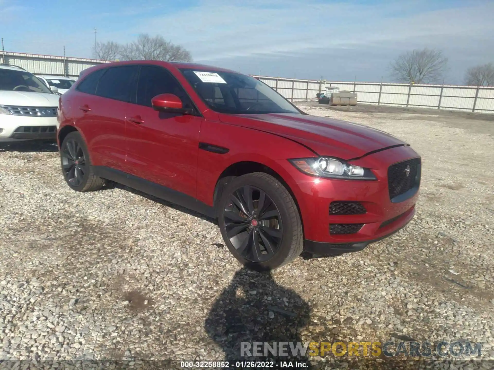 1 Photograph of a damaged car SADCK2FX9KA394039 JAGUAR F-PACE 2019