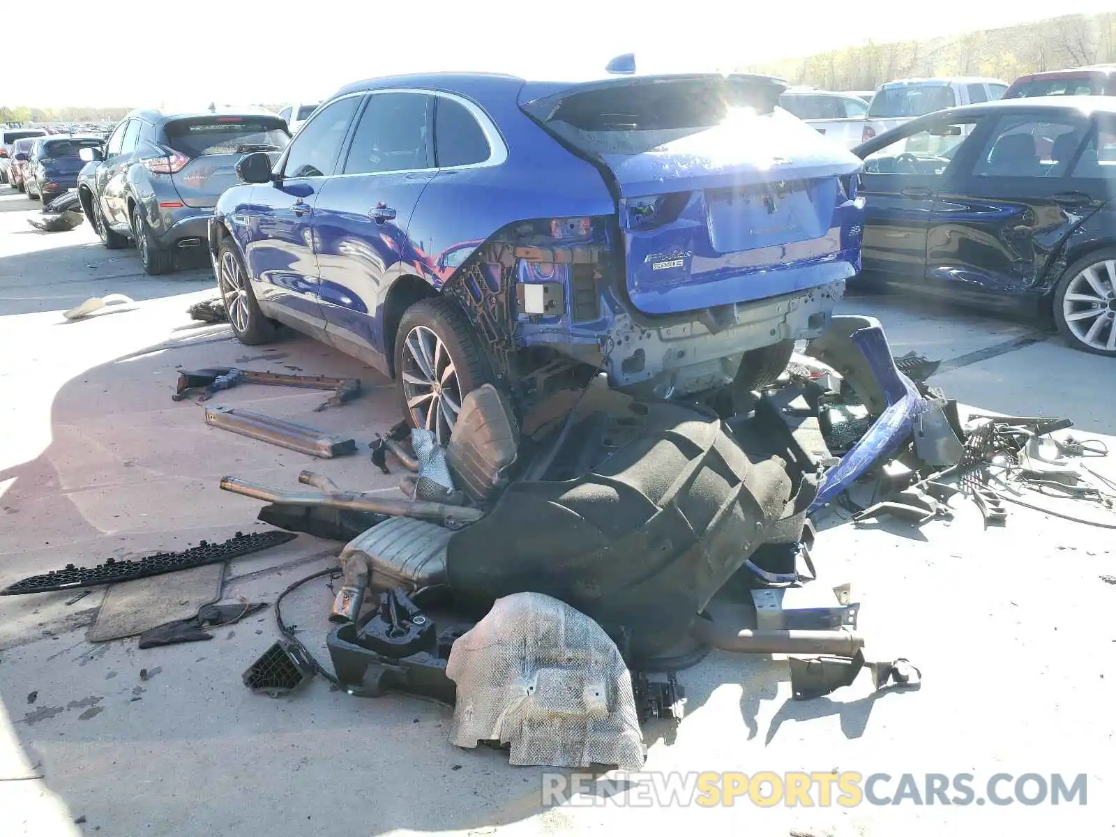 3 Photograph of a damaged car SADCK2FX9KA606423 JAGUAR F-PACE 2019