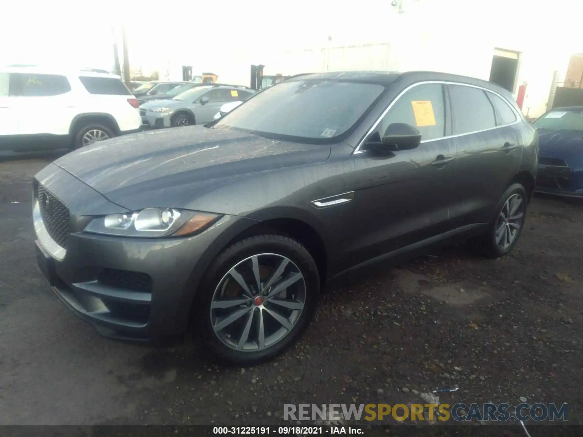 2 Photograph of a damaged car SADCK2FXXKA354097 JAGUAR F-PACE 2019