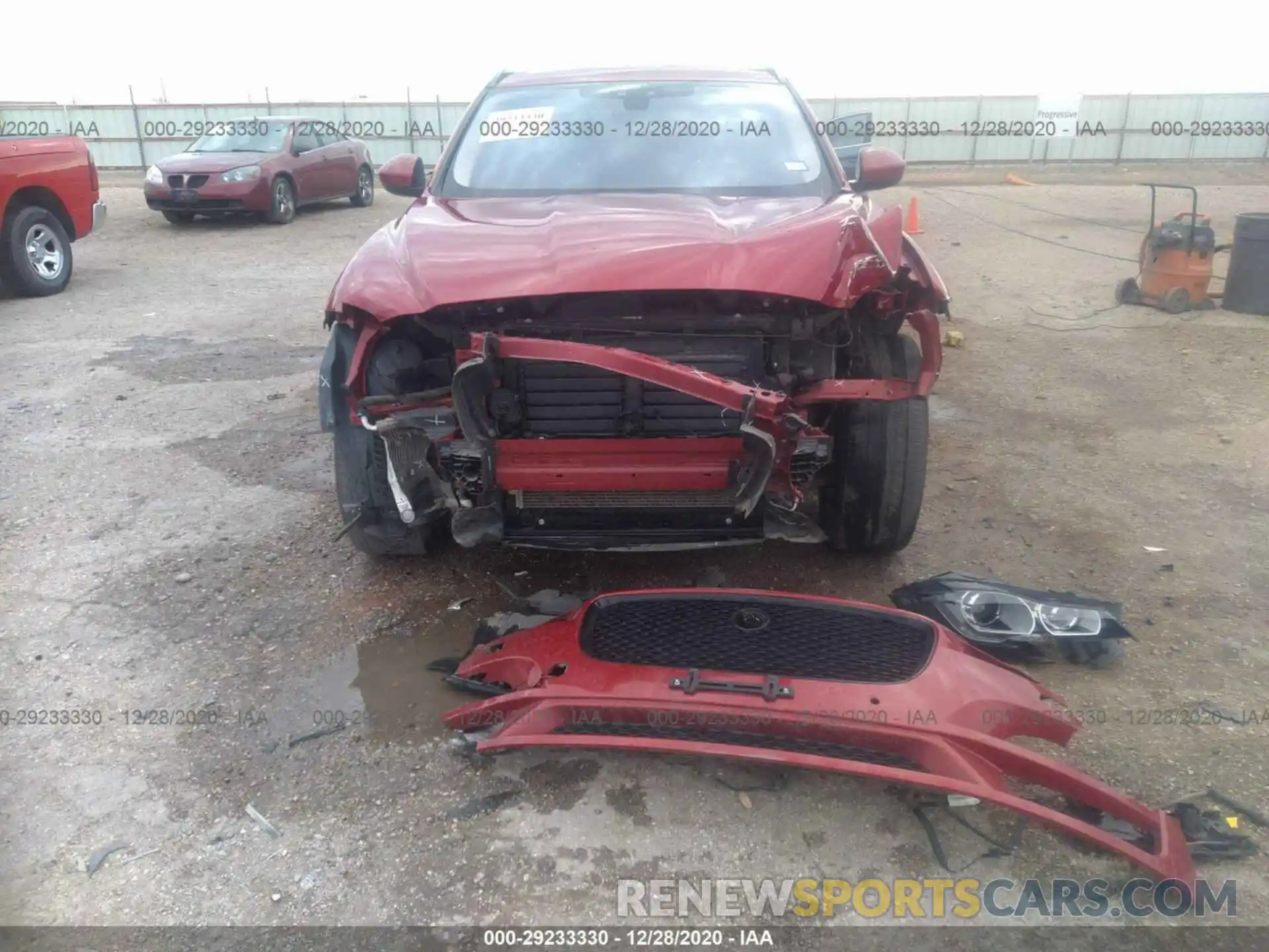 6 Фотография поврежденного автомобиля SADCK2FXXKA364001 JAGUAR F-PACE 2019