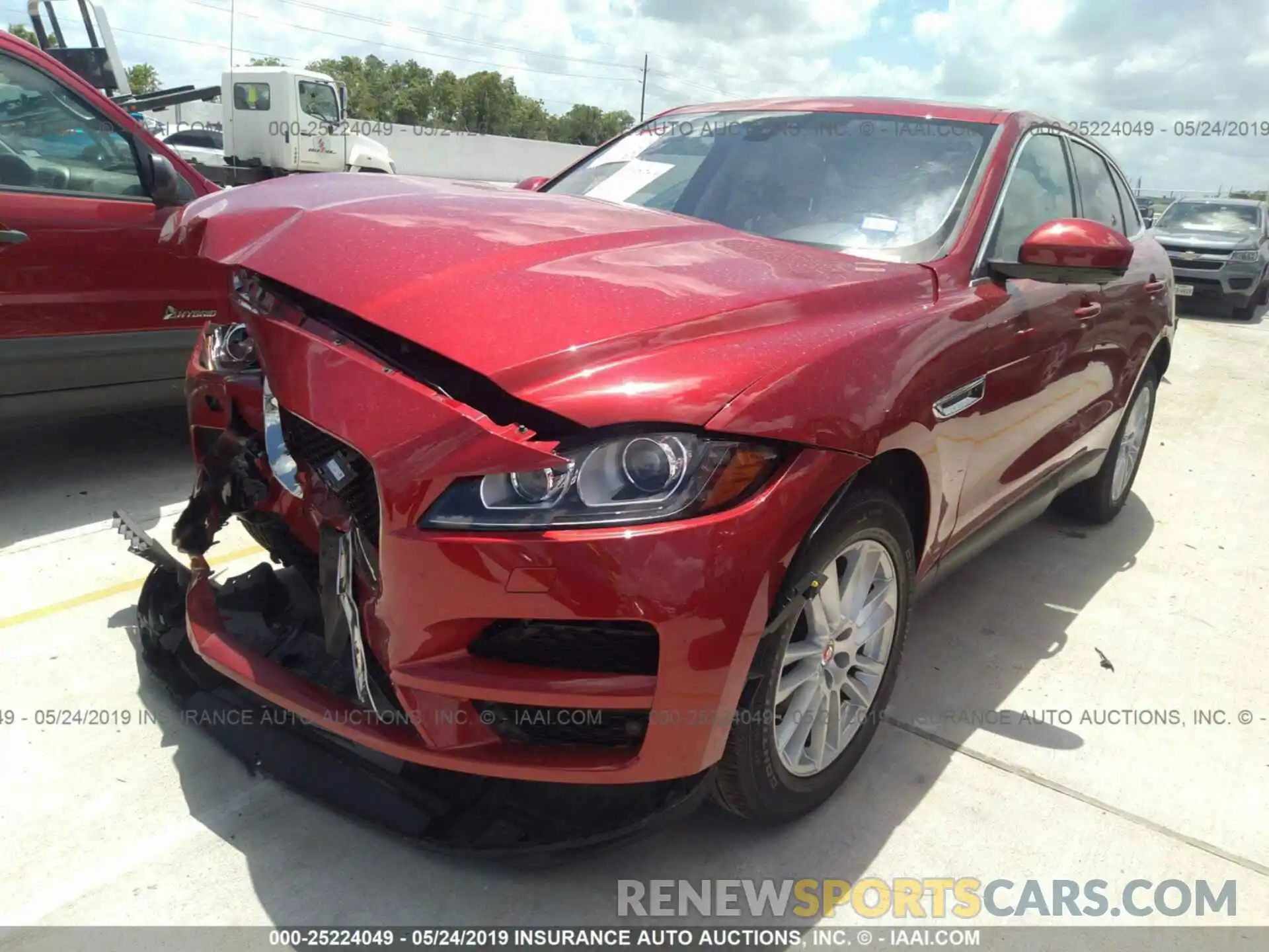 2 Photograph of a damaged car SADCK2FXXKA396320 JAGUAR F-PACE 2019