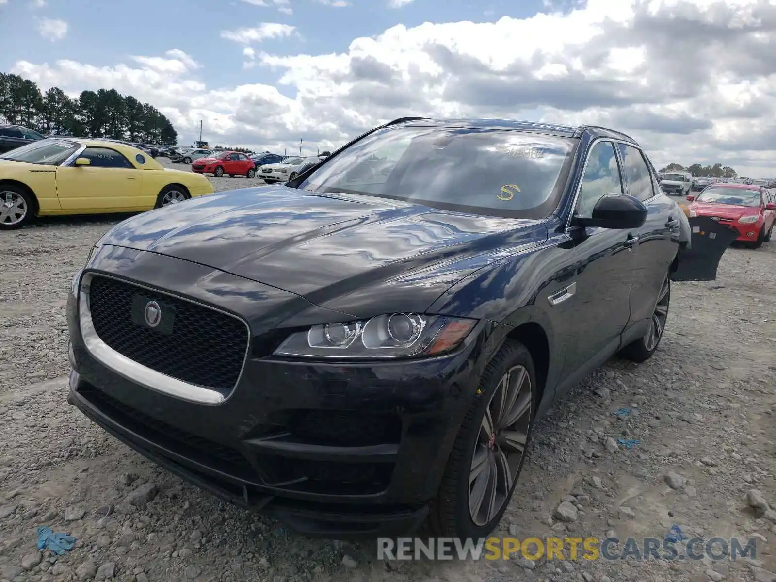 2 Фотография поврежденного автомобиля SADCK2FXXKA609931 JAGUAR F-PACE 2019