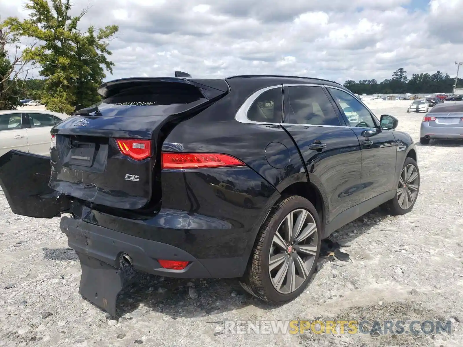 4 Фотография поврежденного автомобиля SADCK2FXXKA609931 JAGUAR F-PACE 2019