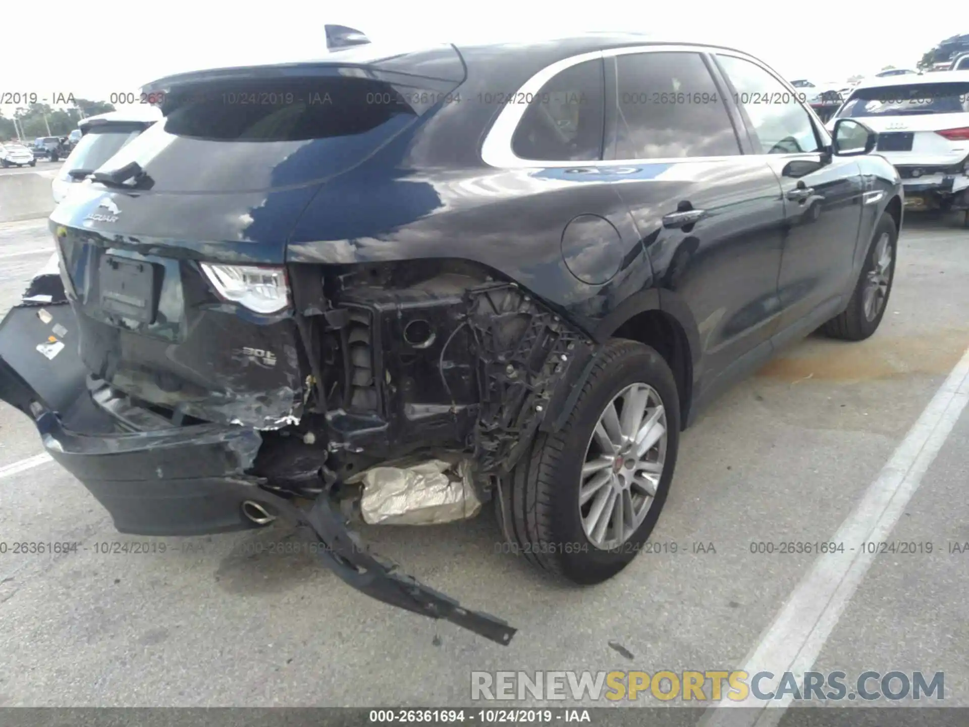 4 Photograph of a damaged car SADCK2GX0KA390380 JAGUAR F-PACE 2019