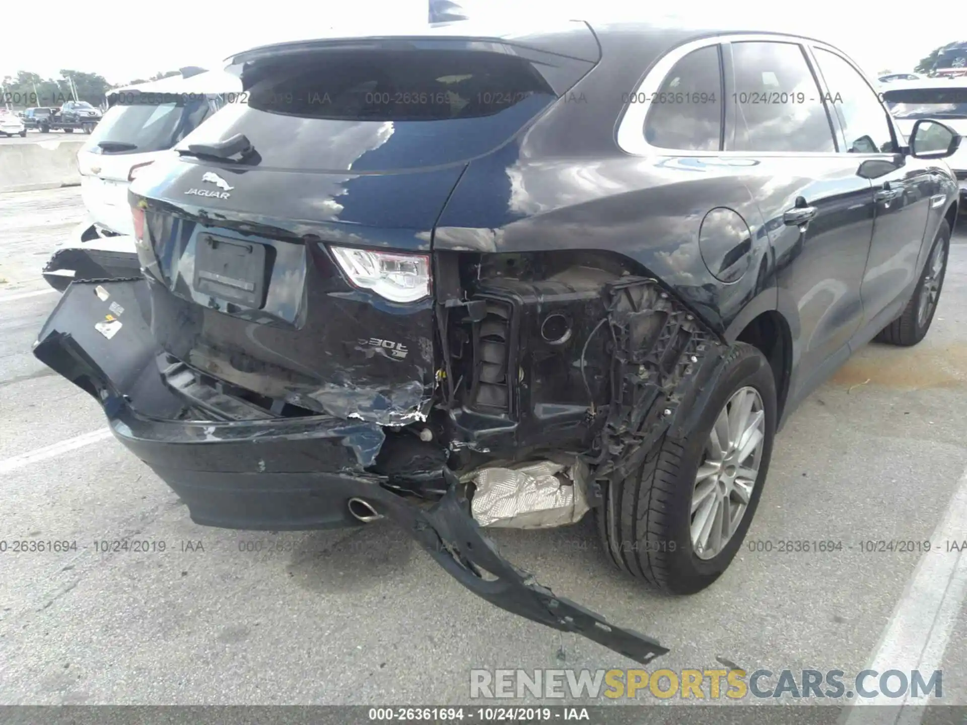 6 Photograph of a damaged car SADCK2GX0KA390380 JAGUAR F-PACE 2019