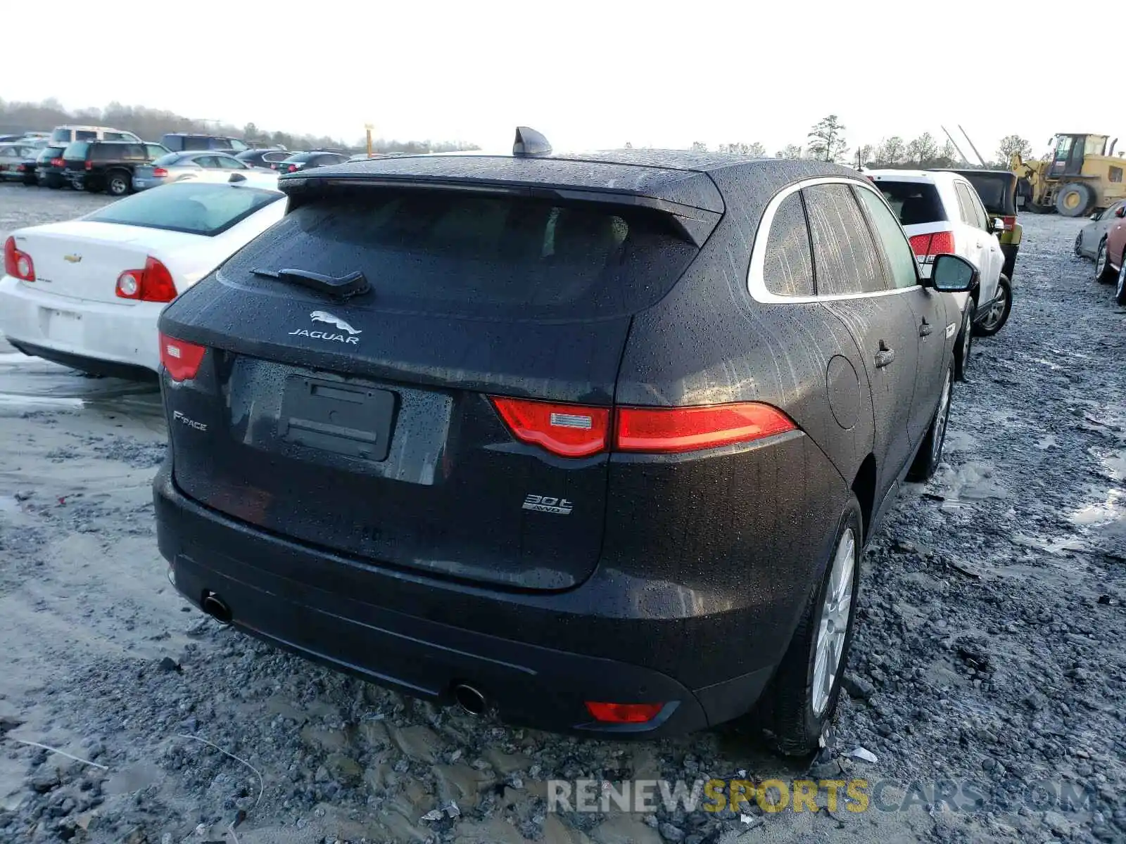 4 Фотография поврежденного автомобиля SADCK2GX1KA394017 JAGUAR F-PACE 2019