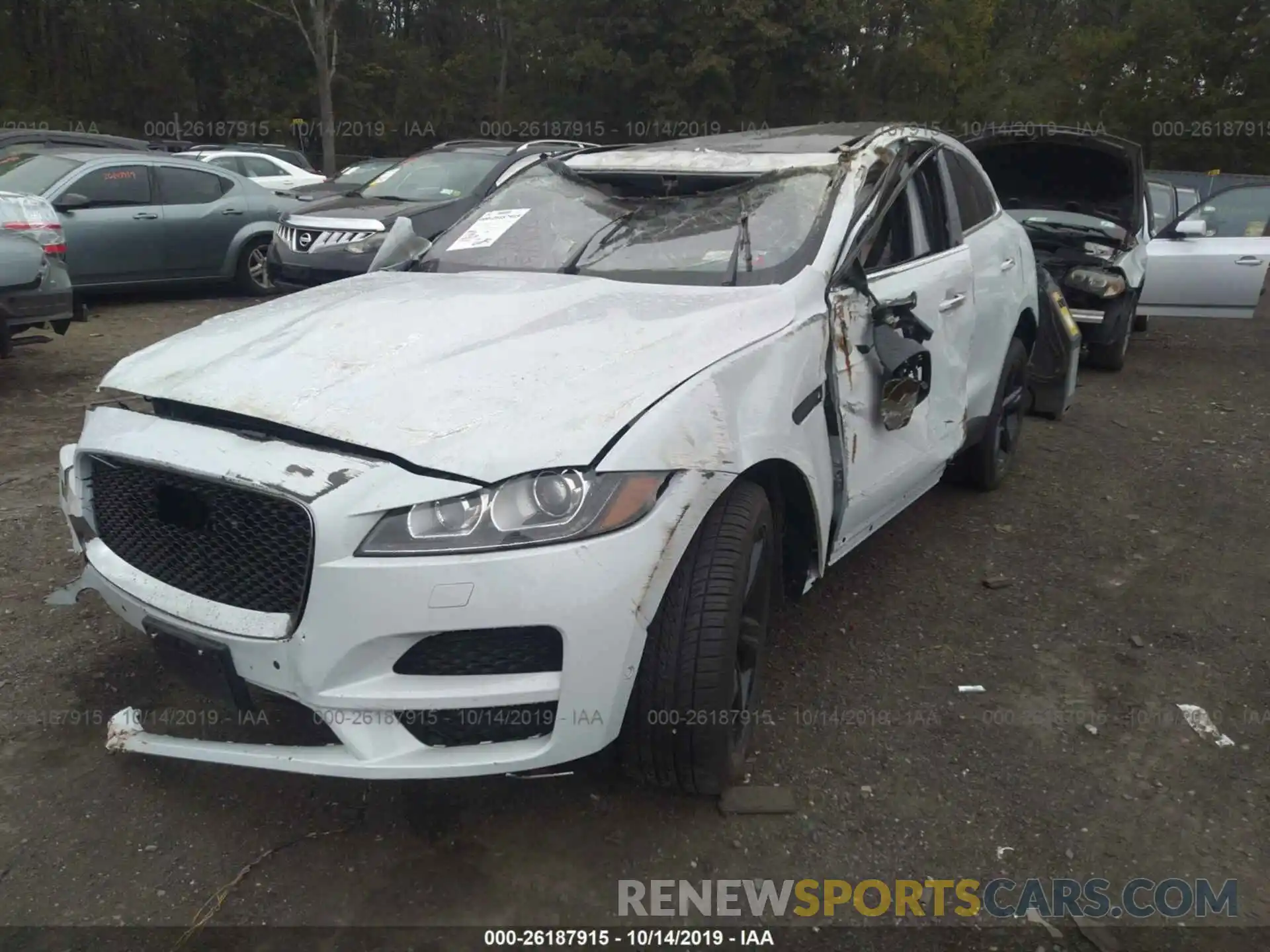 2 Photograph of a damaged car SADCK2GX1KA602400 JAGUAR F-PACE 2019