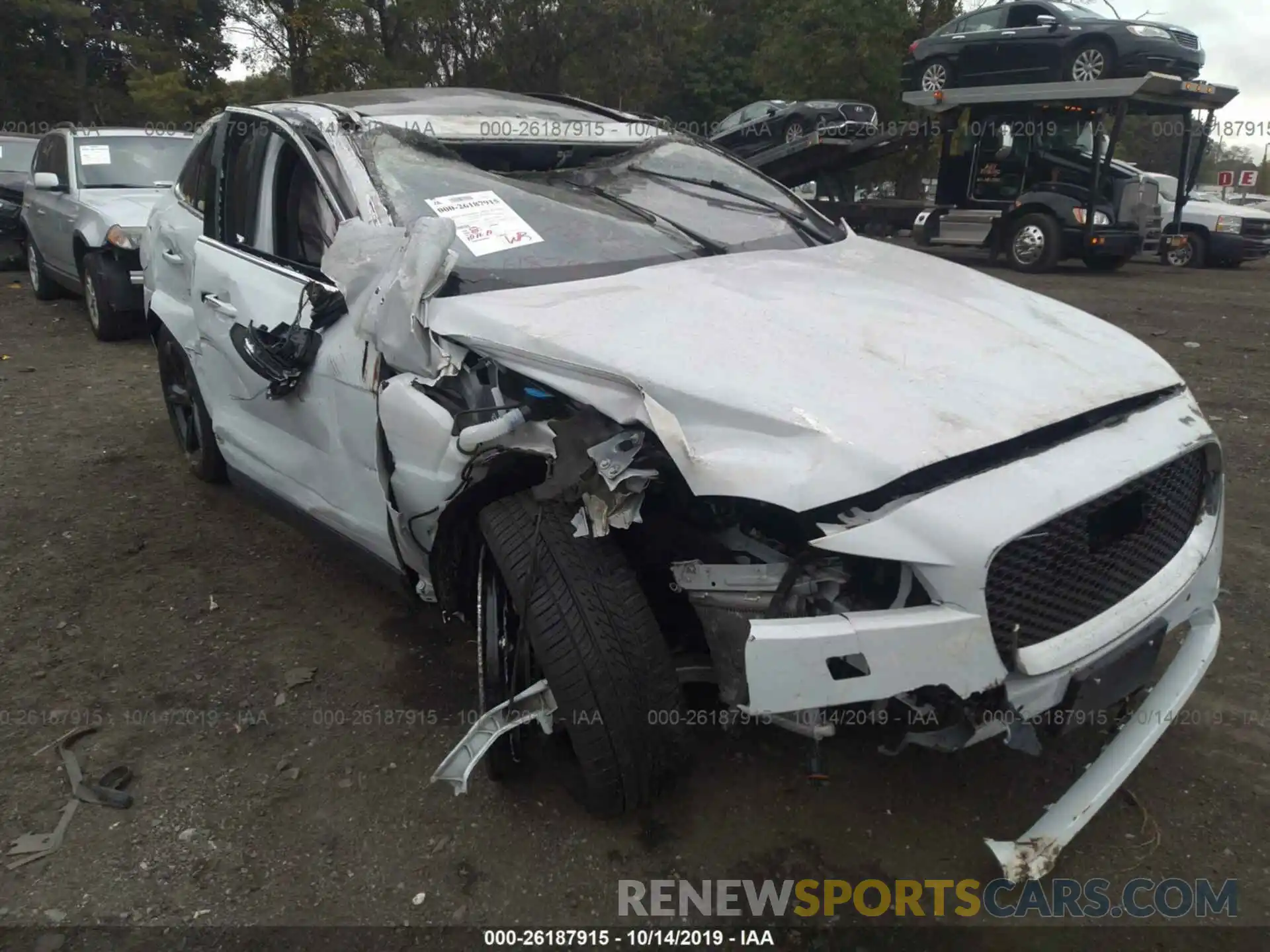 6 Photograph of a damaged car SADCK2GX1KA602400 JAGUAR F-PACE 2019