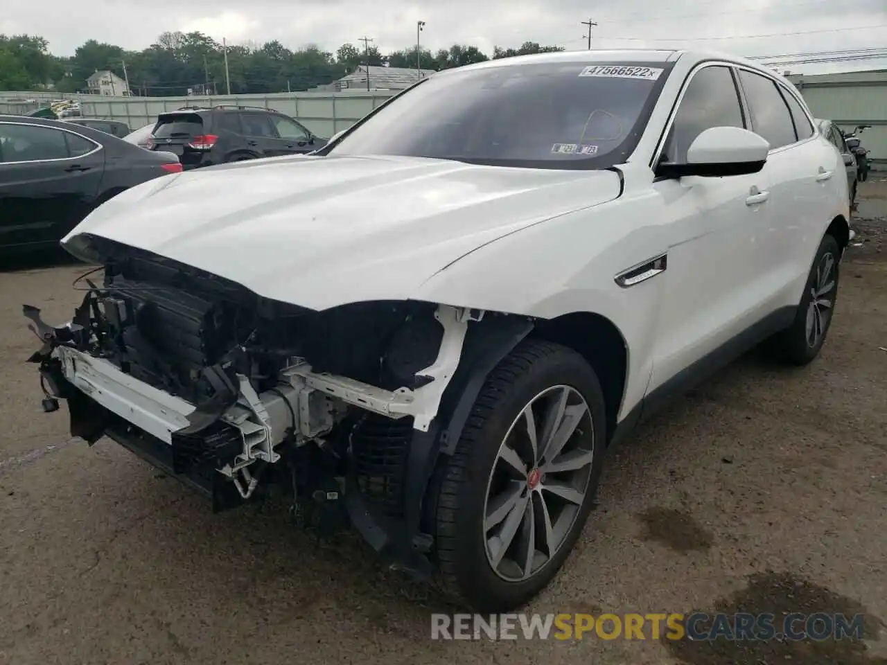 9 Фотография поврежденного автомобиля SADCK2GX2KA398528 JAGUAR F-PACE 2019