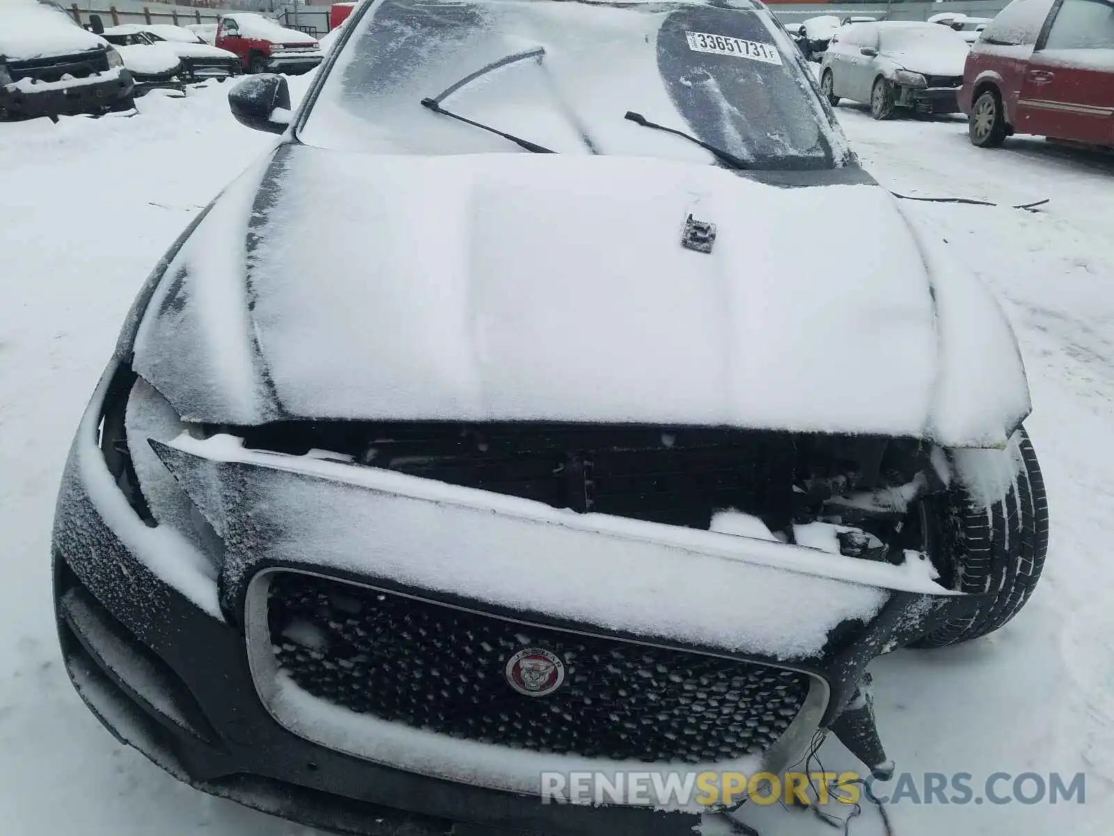 7 Photograph of a damaged car SADCK2GX3KA609090 JAGUAR F-PACE 2019