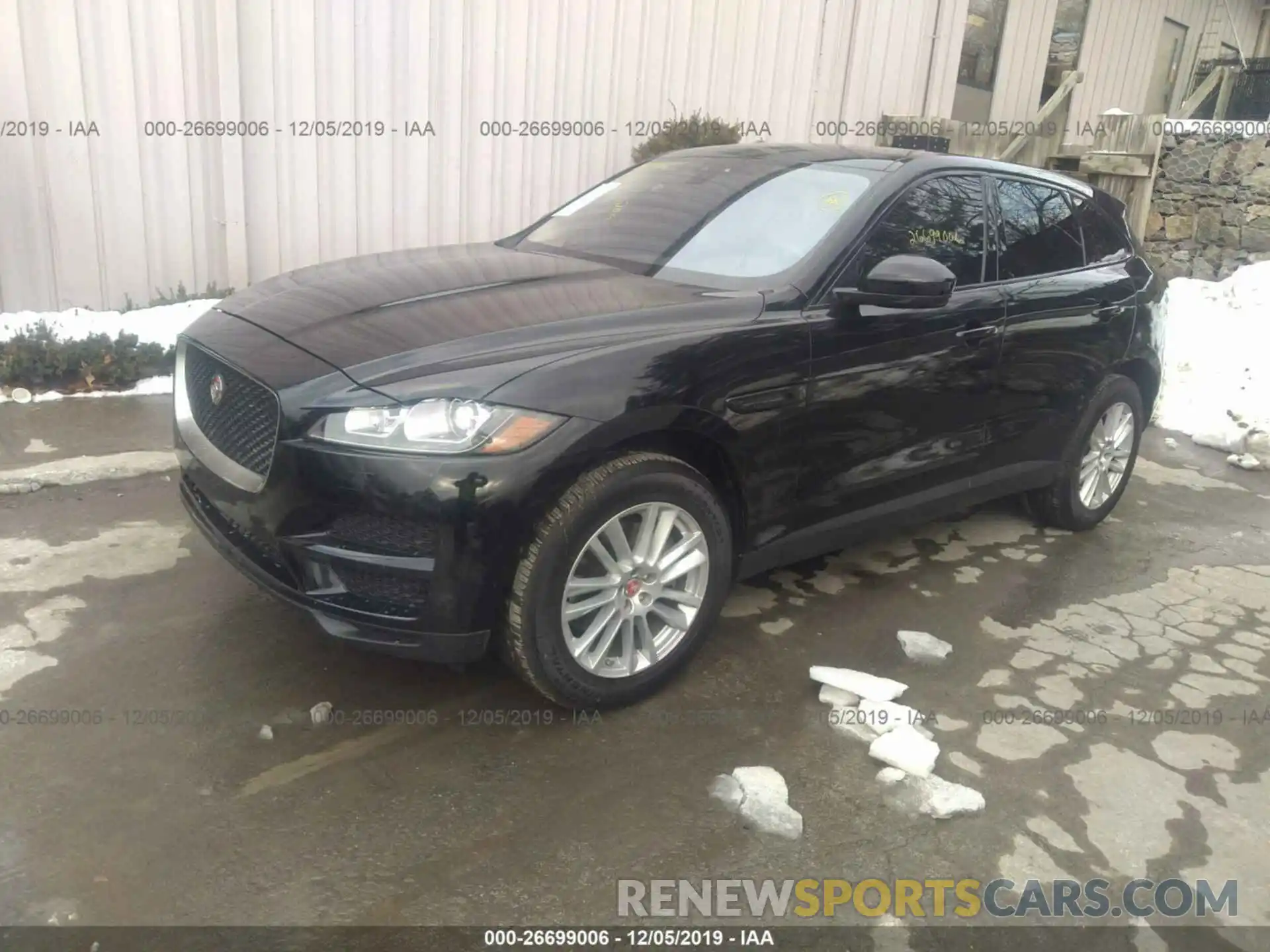 2 Фотография поврежденного автомобиля SADCK2GX4KA390558 JAGUAR F-PACE 2019