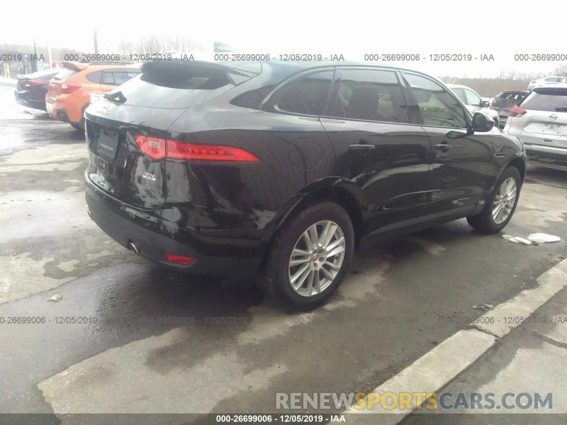 4 Фотография поврежденного автомобиля SADCK2GX4KA390558 JAGUAR F-PACE 2019