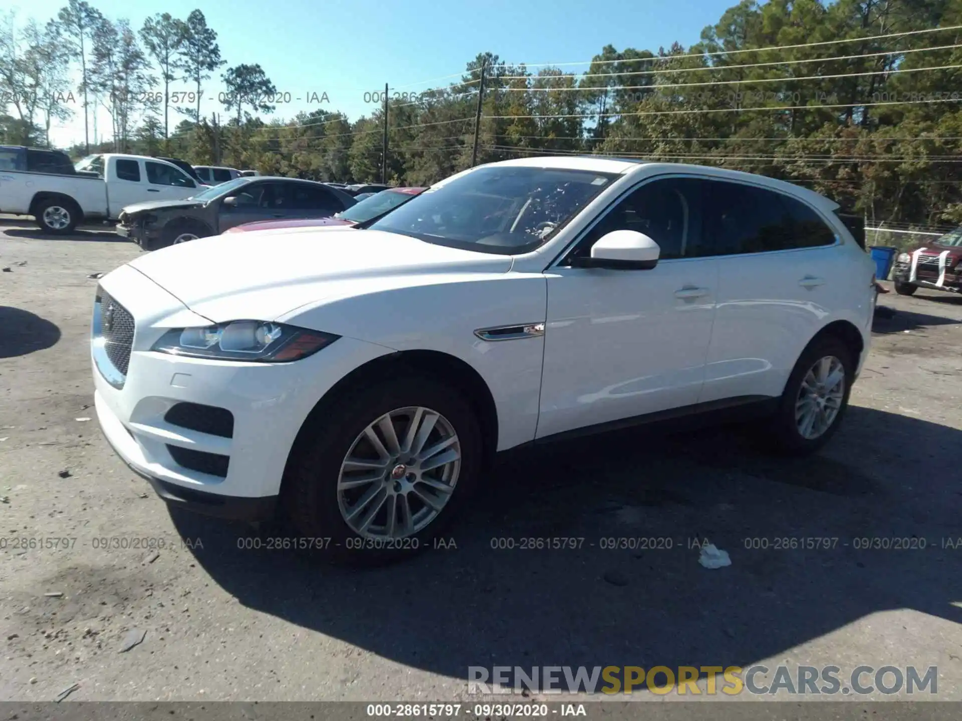 2 Photograph of a damaged car SADCK2GX4KA390611 JAGUAR F-PACE 2019