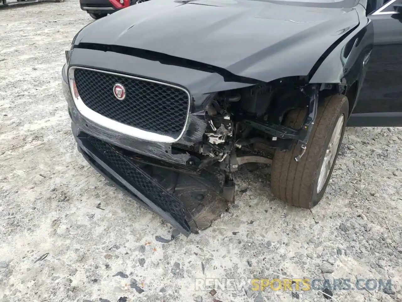 9 Photograph of a damaged car SADCK2GX4KA392648 JAGUAR F-PACE 2019