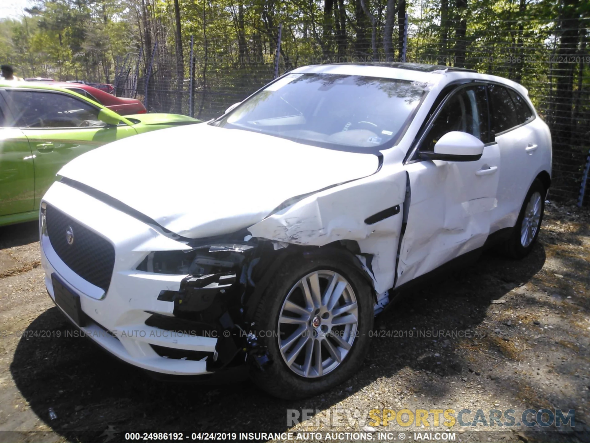 2 Photograph of a damaged car SADCK2GX4KA393010 JAGUAR F-PACE 2019