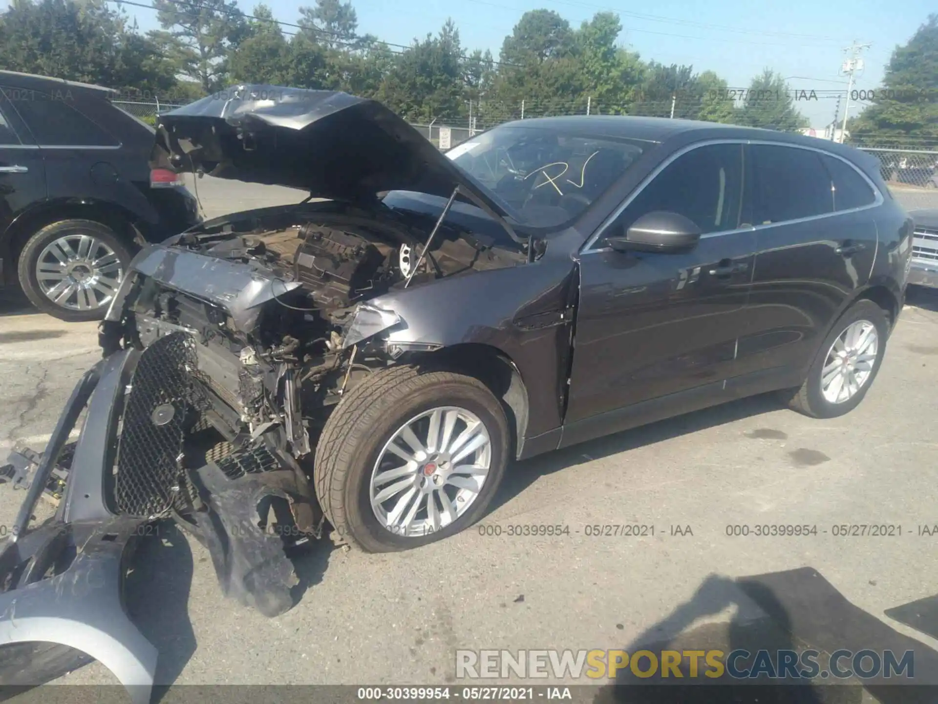 2 Photograph of a damaged car SADCK2GX4KA393993 JAGUAR F-PACE 2019