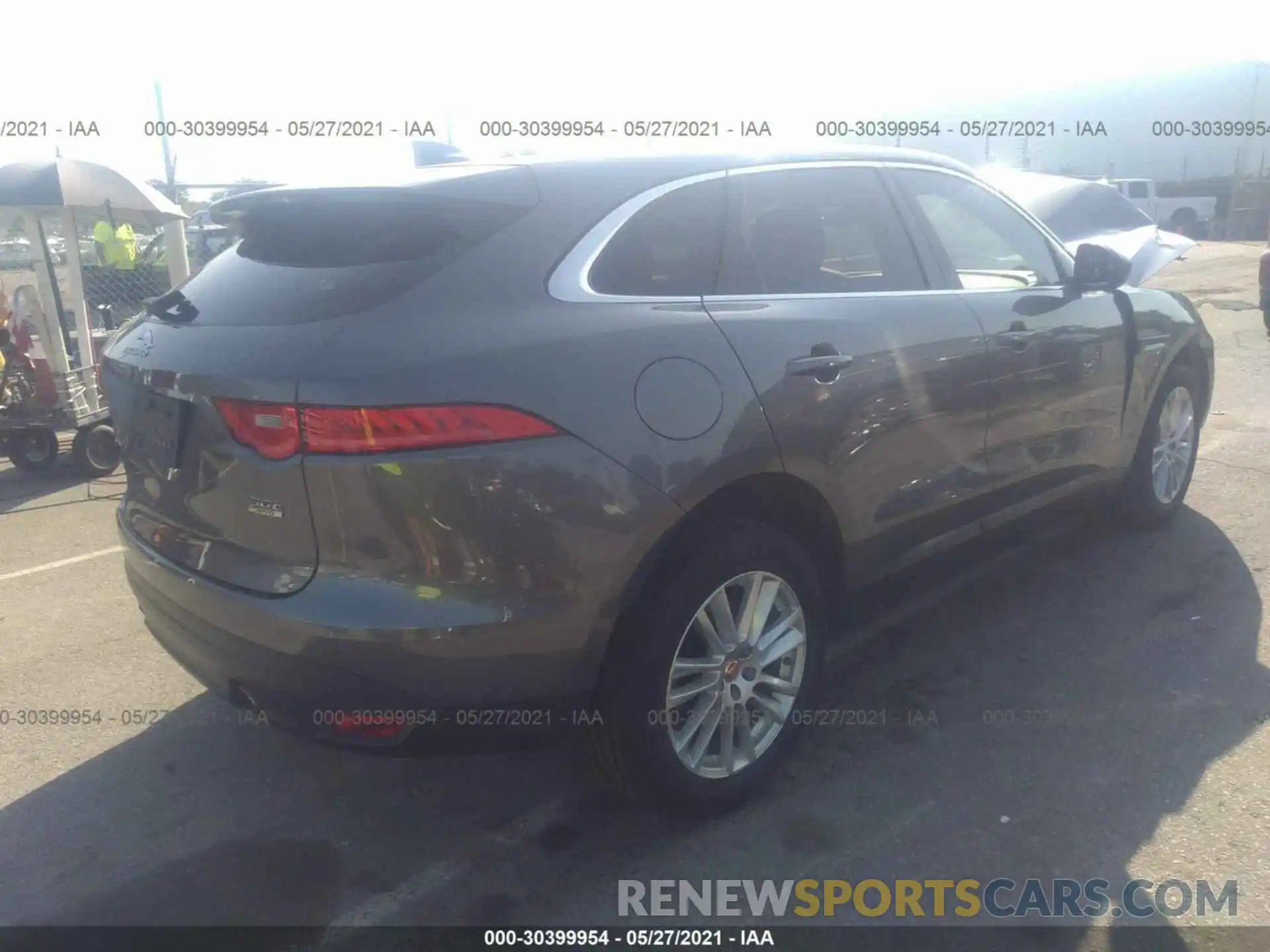 4 Фотография поврежденного автомобиля SADCK2GX4KA393993 JAGUAR F-PACE 2019