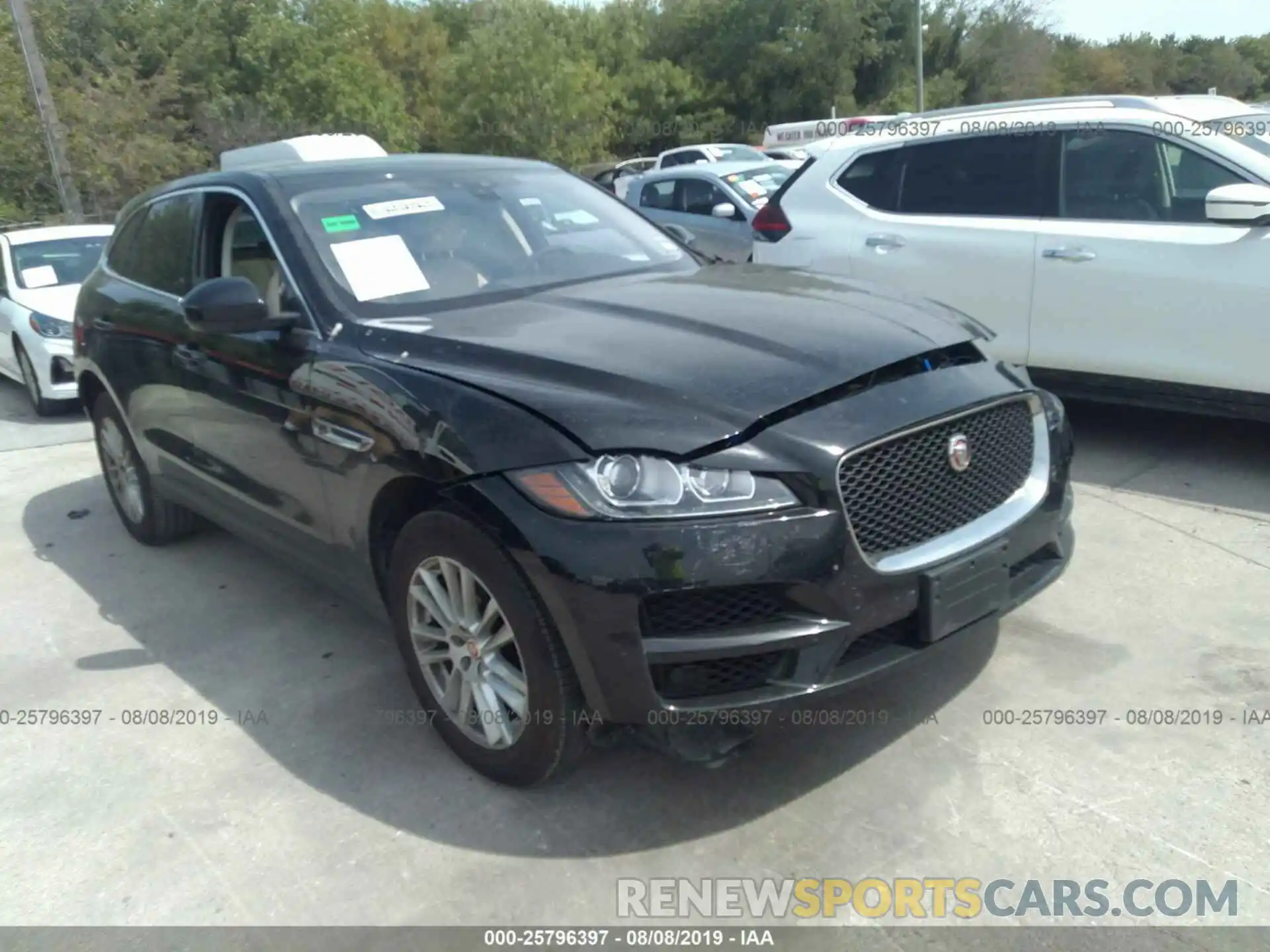 1 Фотография поврежденного автомобиля SADCK2GX5KA392769 JAGUAR F-PACE 2019