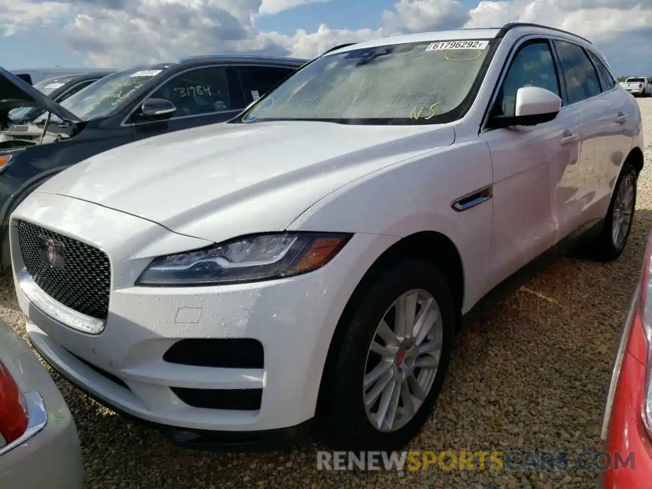 2 Photograph of a damaged car SADCK2GX6KA362325 JAGUAR F-PACE 2019