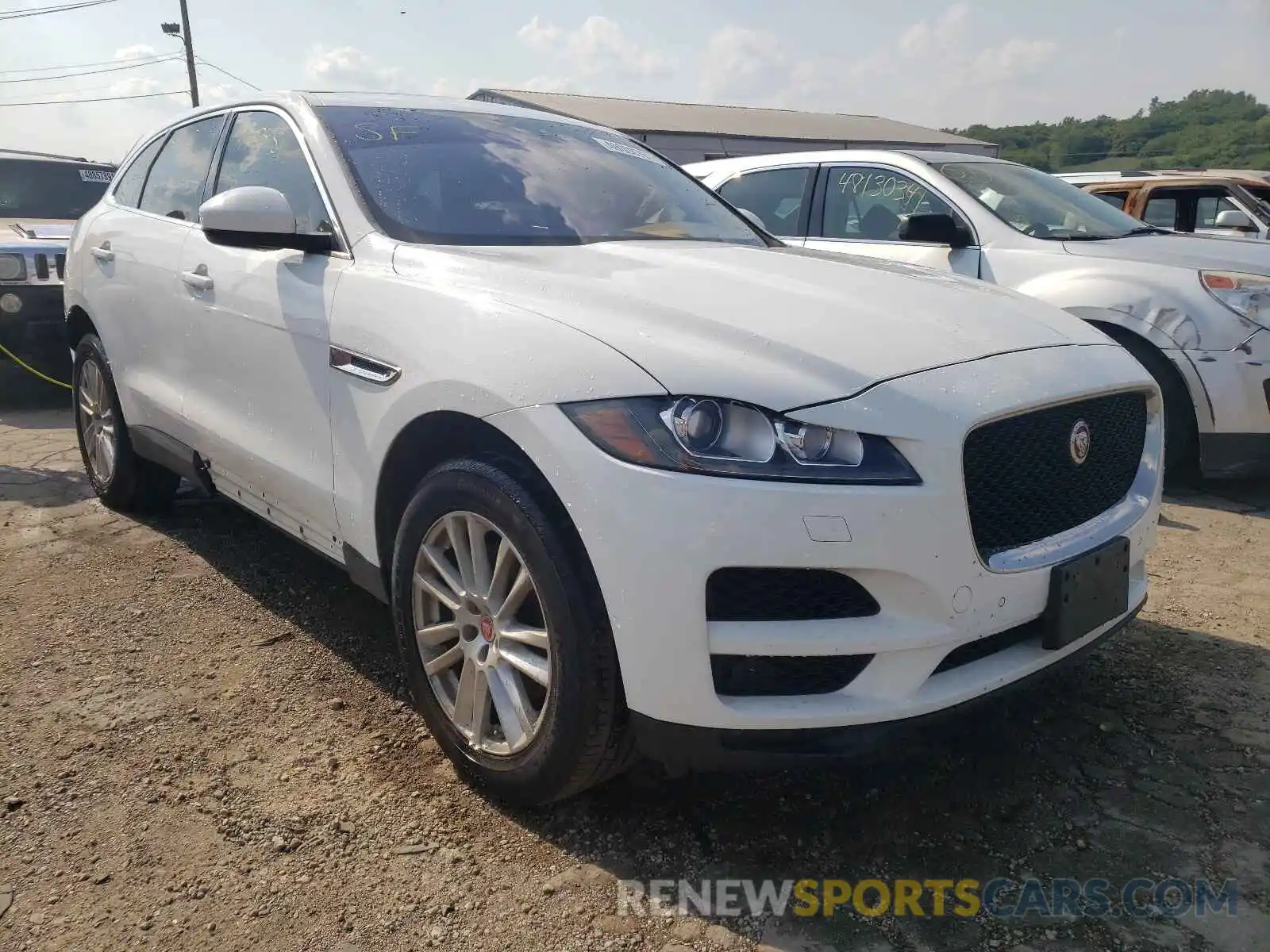 1 Photograph of a damaged car SADCK2GX6KA390237 JAGUAR F-PACE 2019