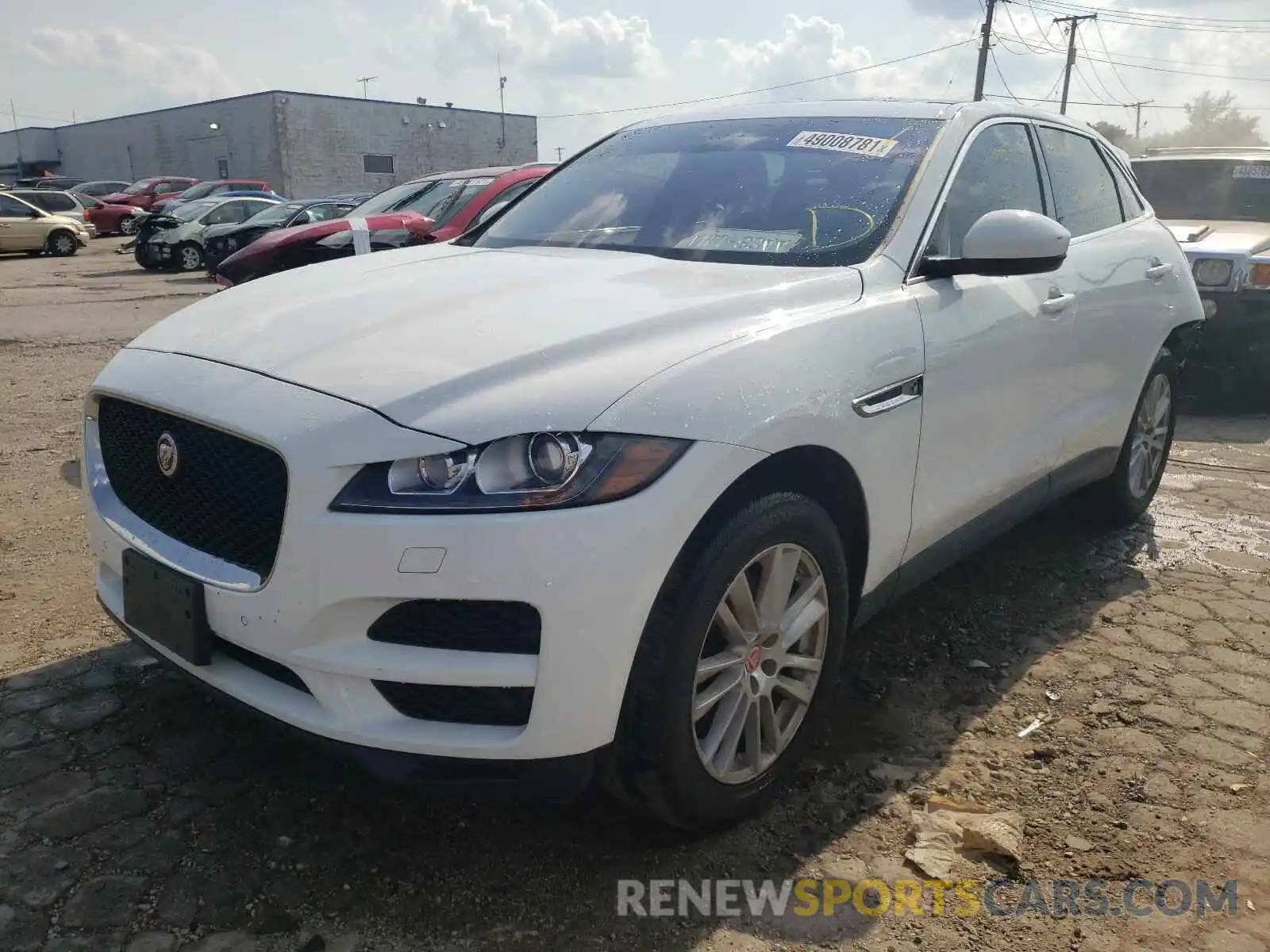 2 Photograph of a damaged car SADCK2GX6KA390237 JAGUAR F-PACE 2019