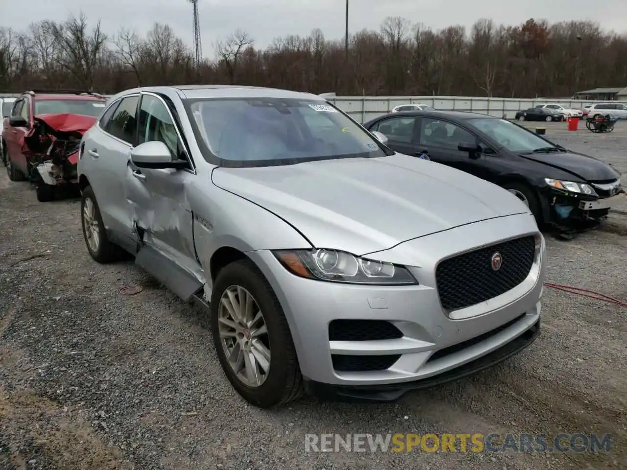 1 Фотография поврежденного автомобиля SADCK2GX6KA390772 JAGUAR F-PACE 2019