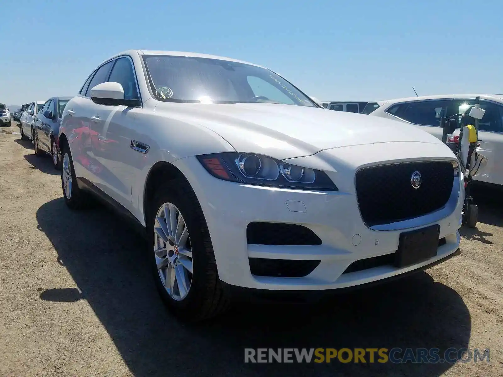 1 Photograph of a damaged car SADCK2GX6KA390903 JAGUAR F-PACE 2019