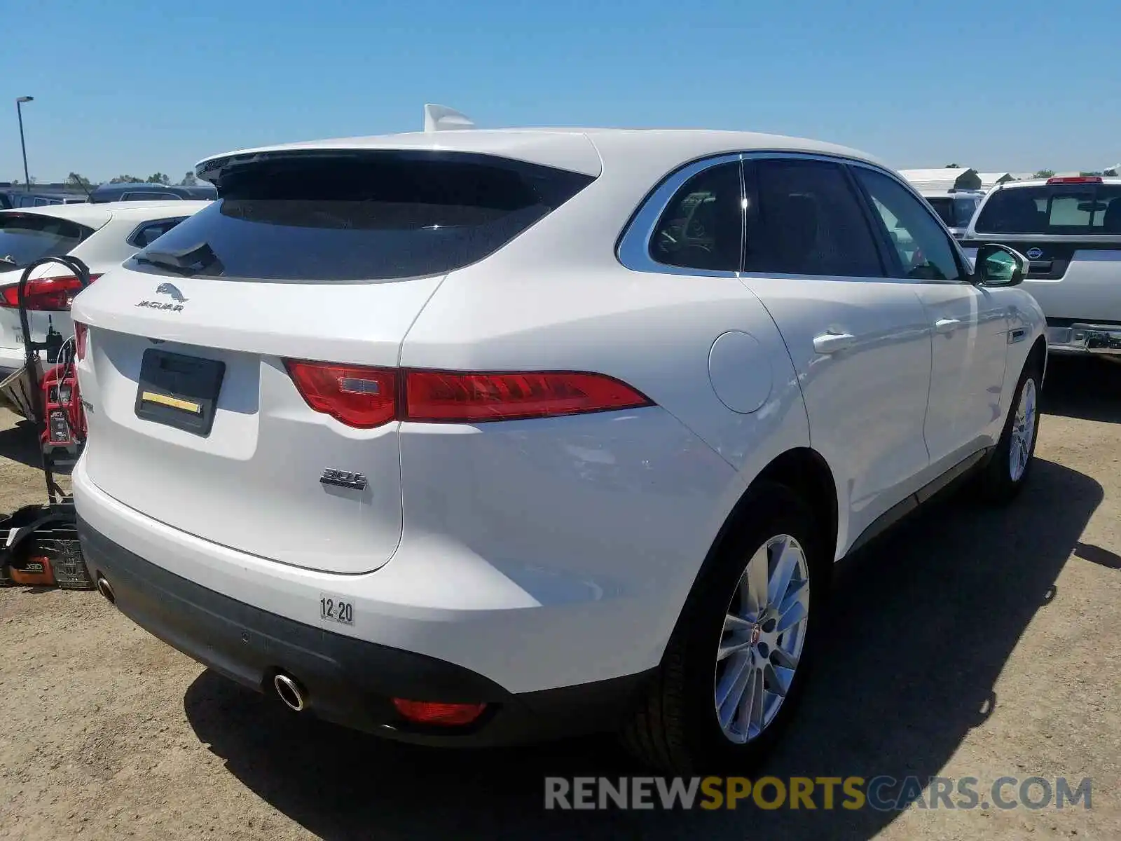 4 Фотография поврежденного автомобиля SADCK2GX6KA390903 JAGUAR F-PACE 2019