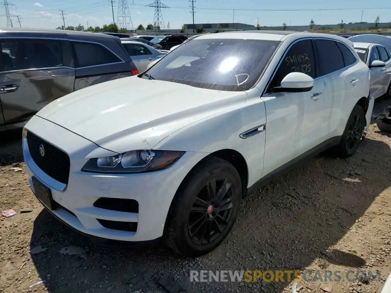 2 Фотография поврежденного автомобиля SADCK2GX6KA392859 JAGUAR F-PACE 2019