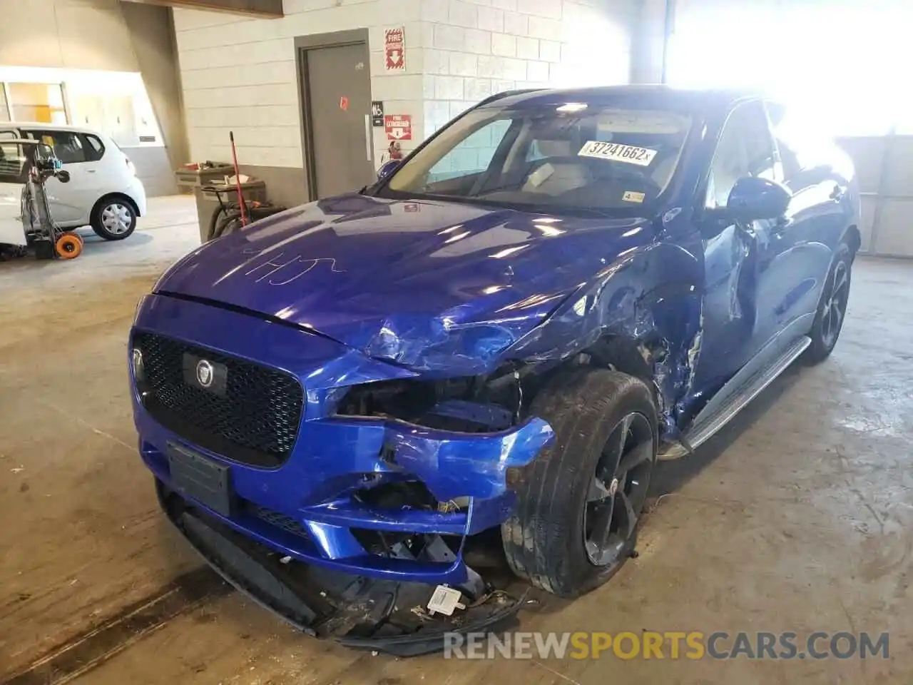 2 Photograph of a damaged car SADCK2GX6KA601324 JAGUAR F-PACE 2019