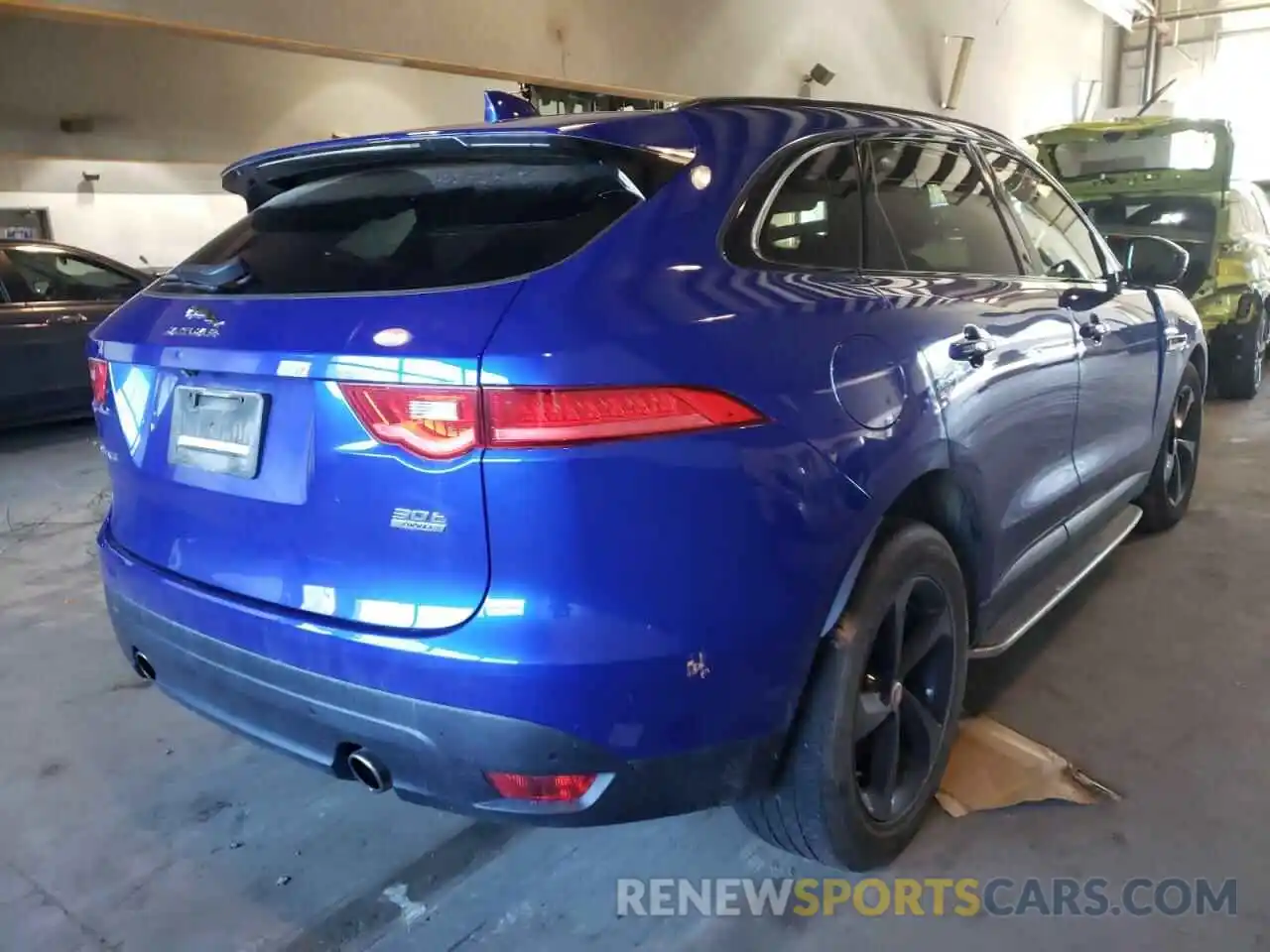 4 Фотография поврежденного автомобиля SADCK2GX6KA601324 JAGUAR F-PACE 2019