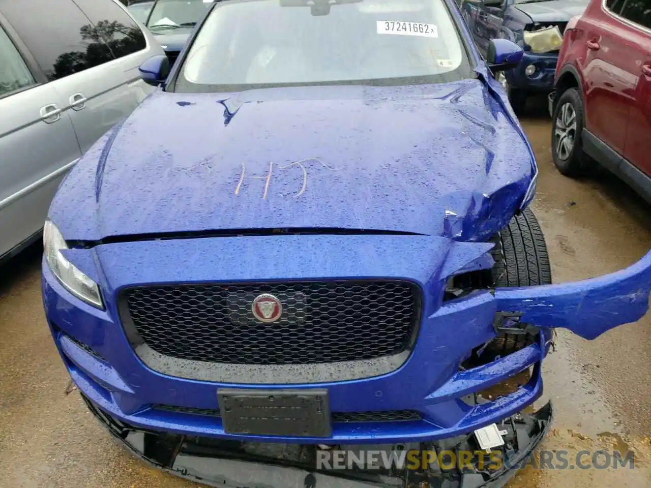 7 Фотография поврежденного автомобиля SADCK2GX6KA601324 JAGUAR F-PACE 2019