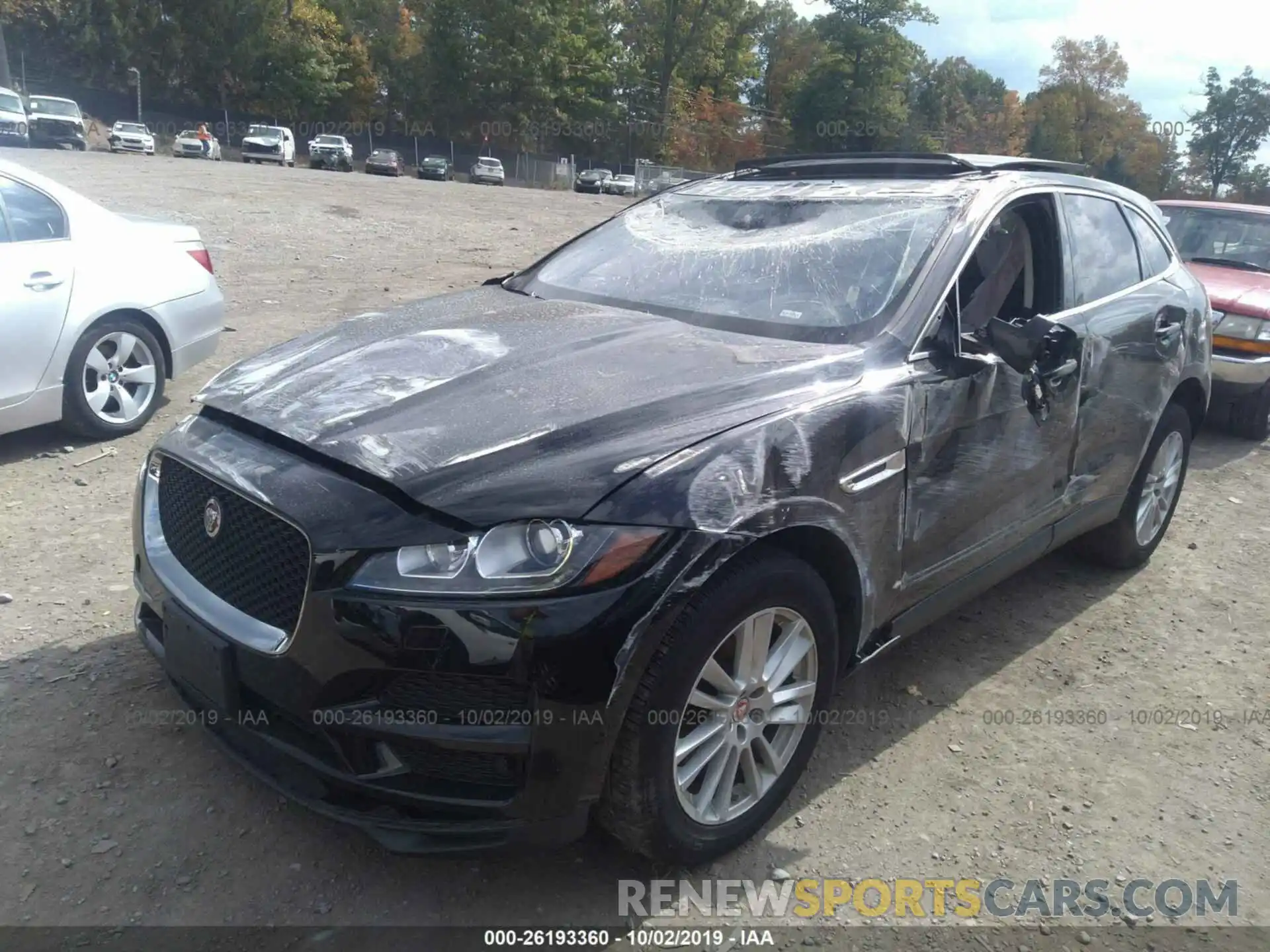 2 Photograph of a damaged car SADCK2GX7KA390604 JAGUAR F-PACE 2019