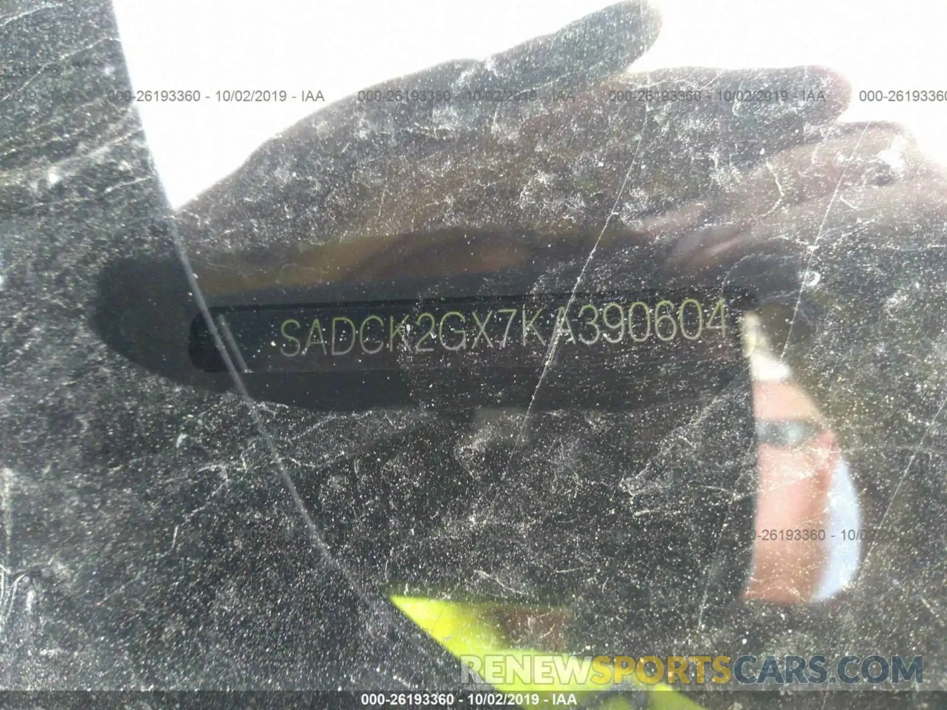 9 Photograph of a damaged car SADCK2GX7KA390604 JAGUAR F-PACE 2019