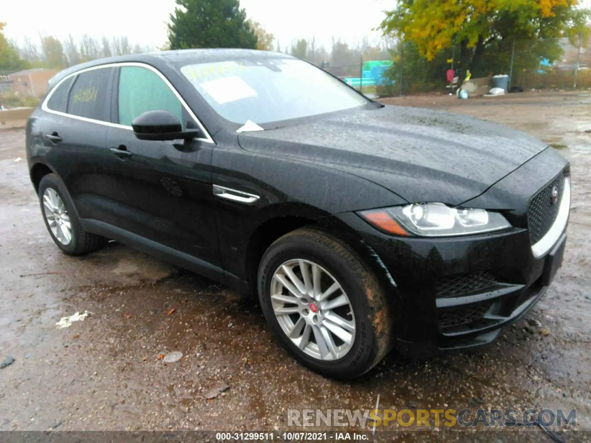 1 Photograph of a damaged car SADCK2GX7KA392496 JAGUAR F-PACE 2019