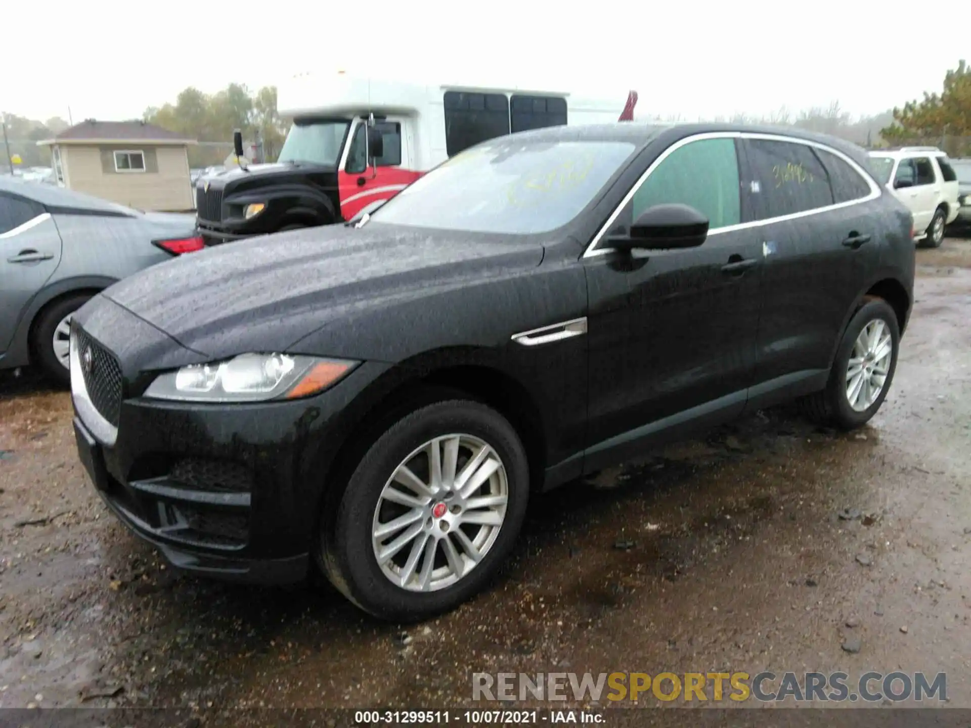 2 Photograph of a damaged car SADCK2GX7KA392496 JAGUAR F-PACE 2019