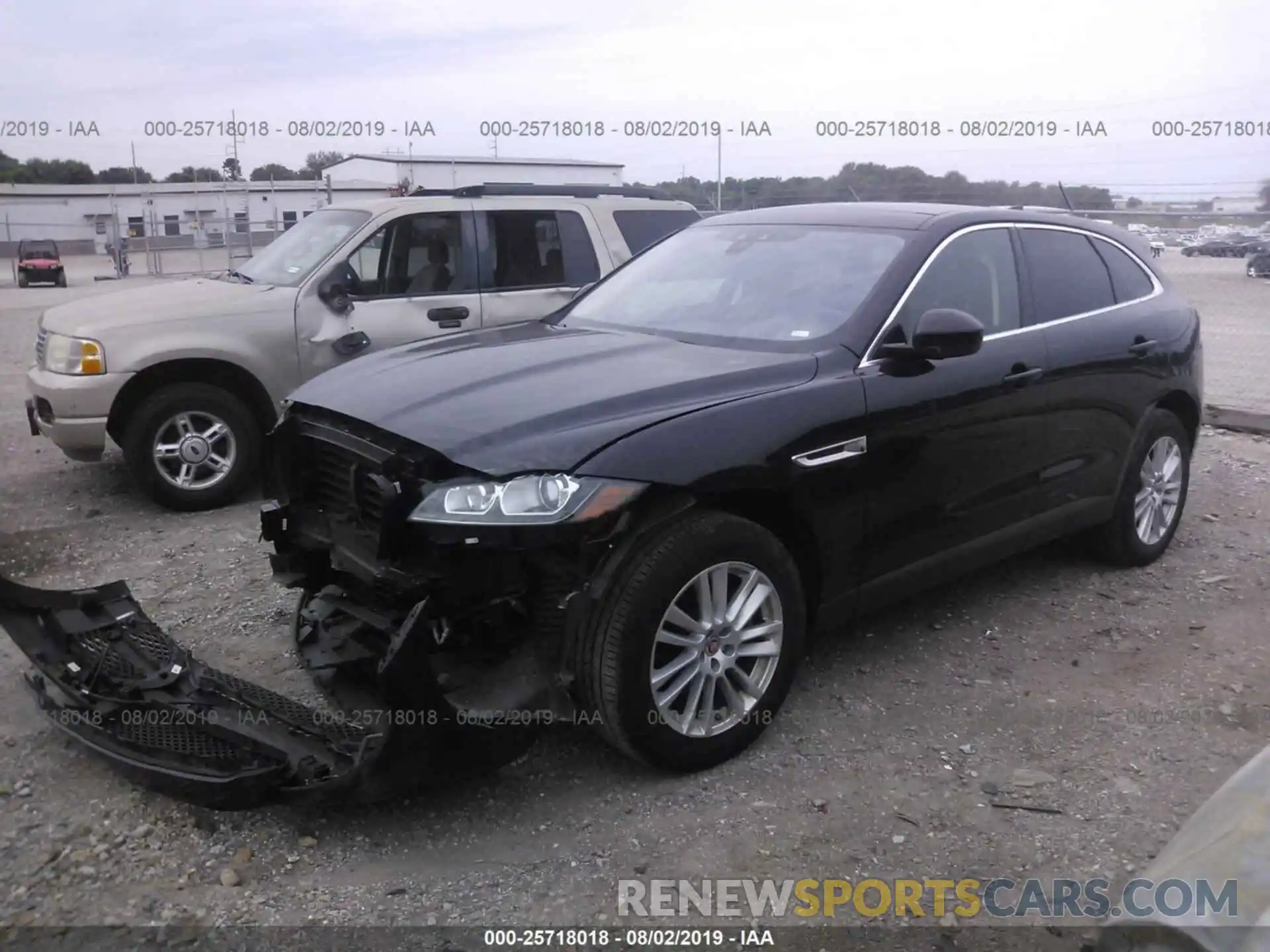 2 Photograph of a damaged car SADCK2GX8KA390322 JAGUAR F-PACE 2019