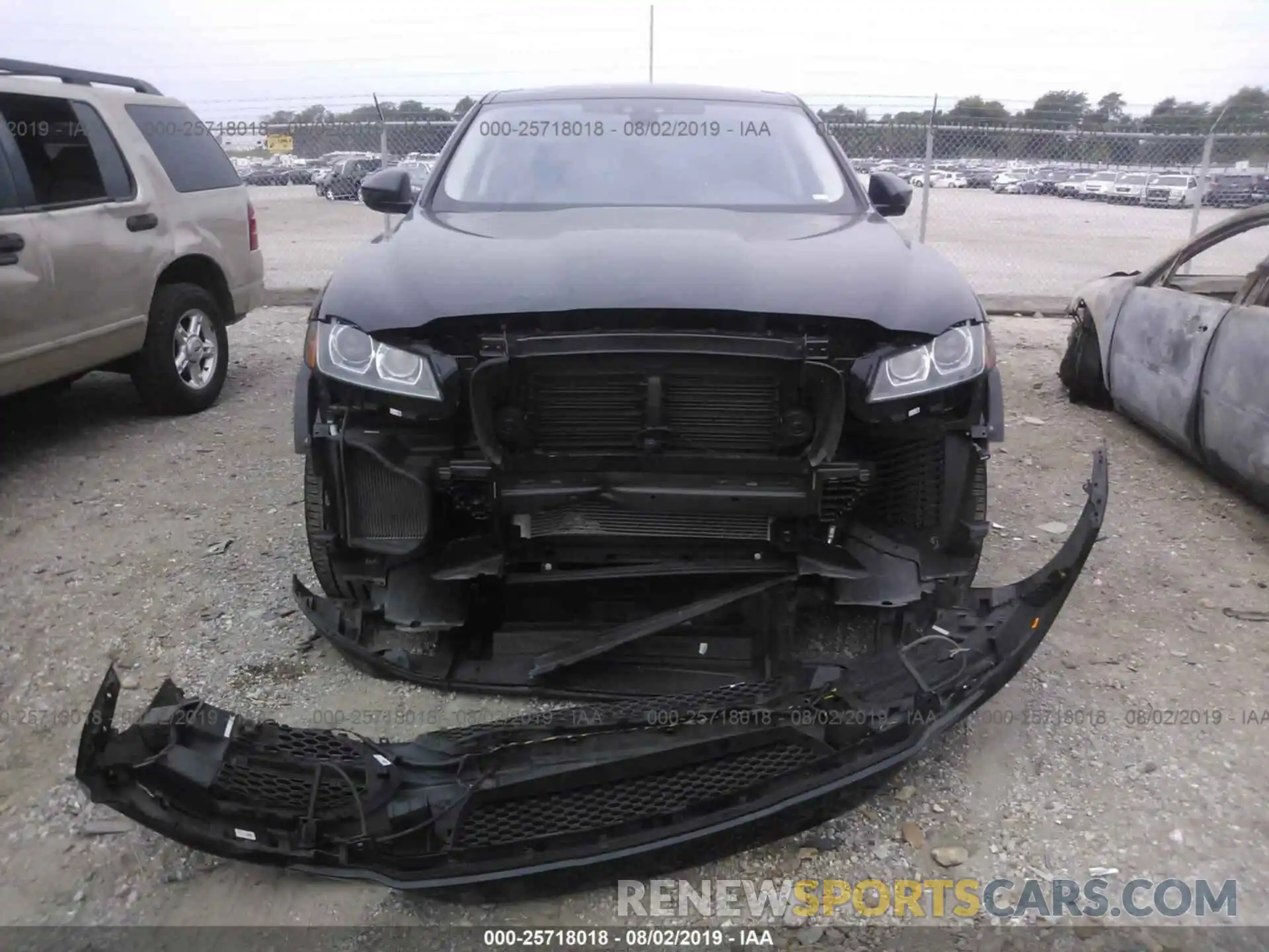 6 Photograph of a damaged car SADCK2GX8KA390322 JAGUAR F-PACE 2019