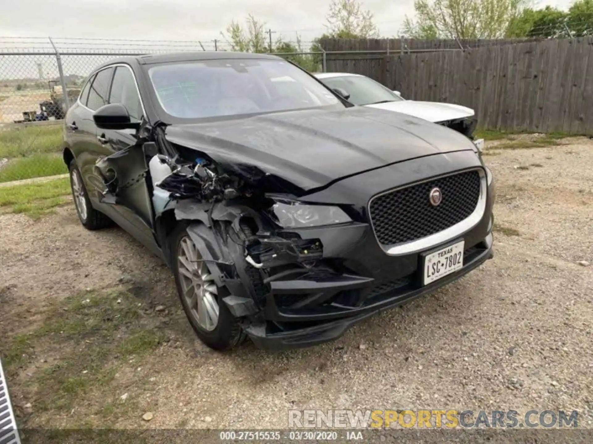 2 Photograph of a damaged car SADCK2GX8KA391597 JAGUAR F-PACE 2019