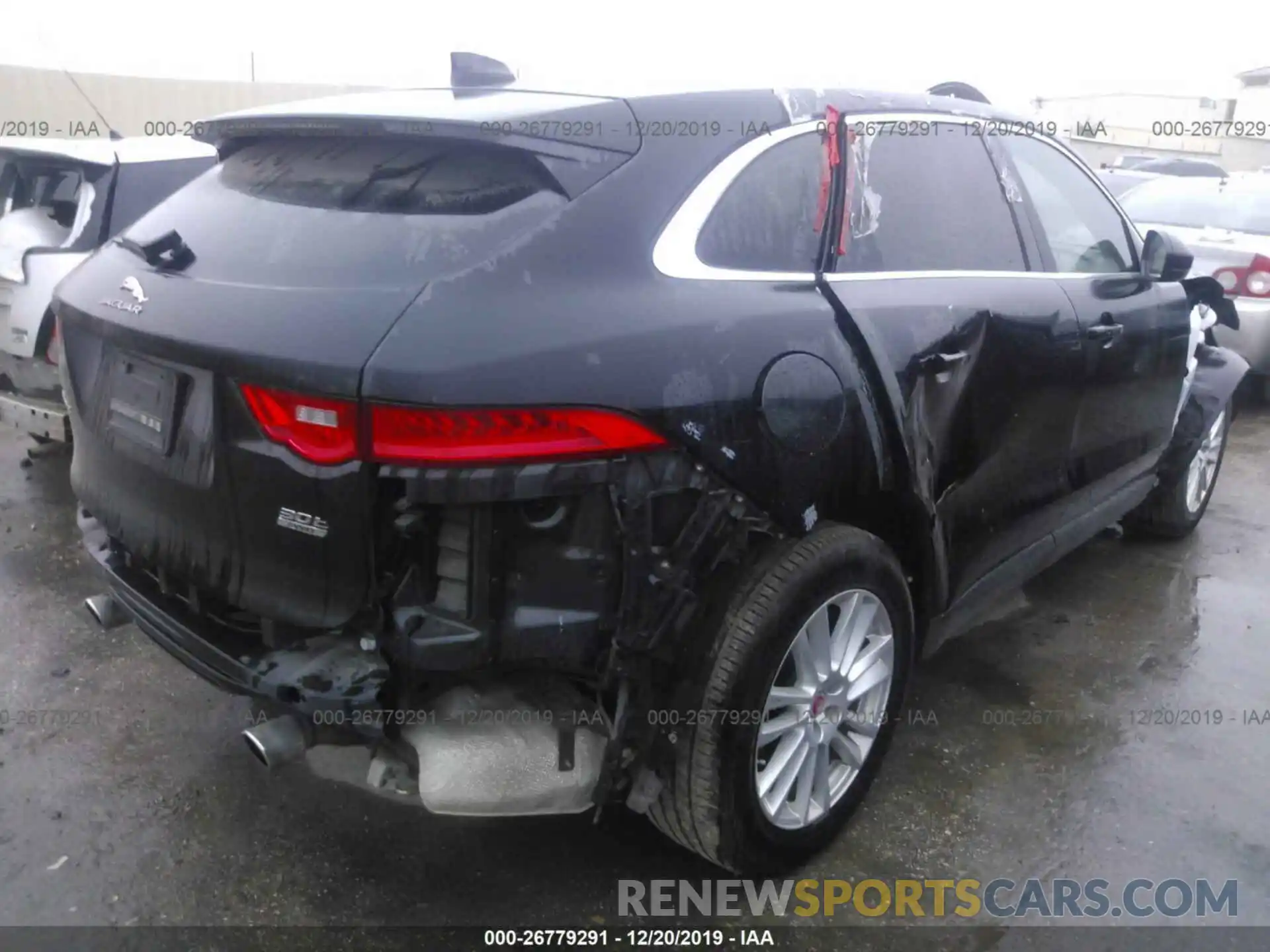 4 Фотография поврежденного автомобиля SADCK2GX8KA392538 JAGUAR F-PACE 2019