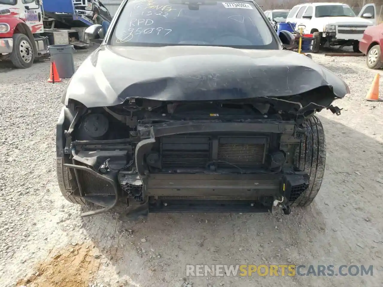 9 Photograph of a damaged car SADCK2GX8KA395097 JAGUAR F-PACE 2019