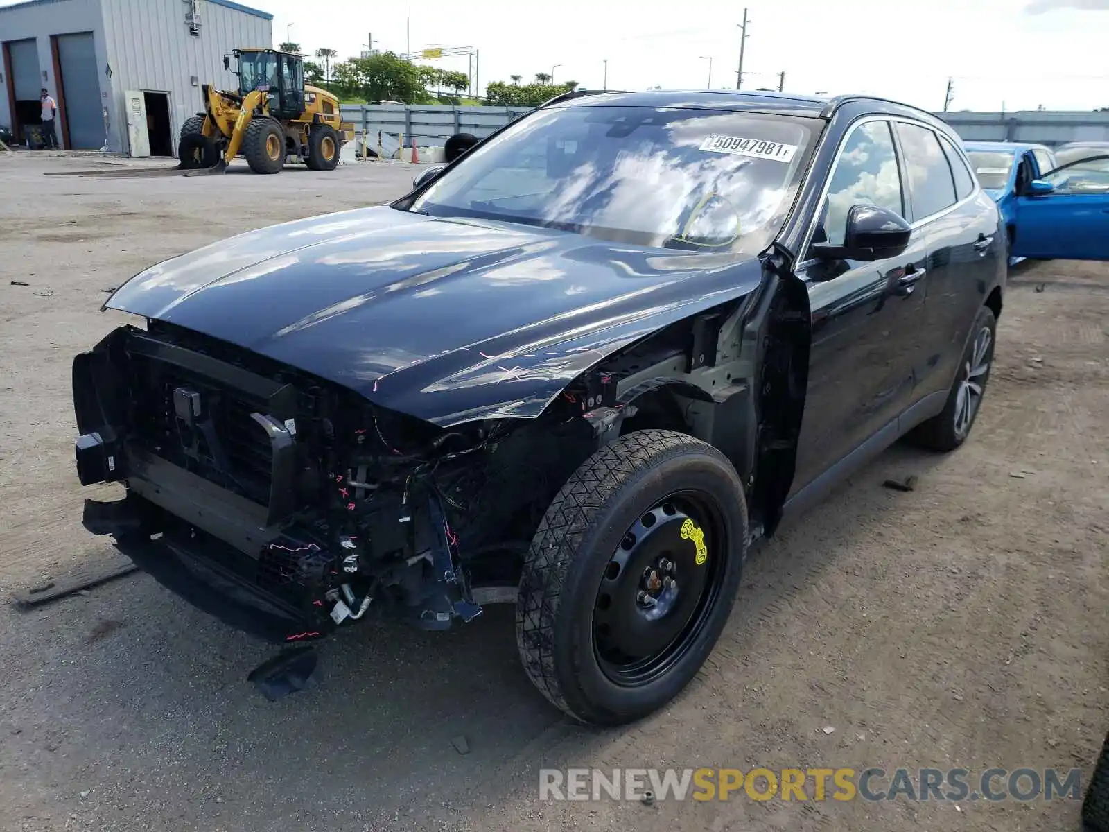 2 Photograph of a damaged car SADCK2GX8KA398422 JAGUAR F-PACE 2019