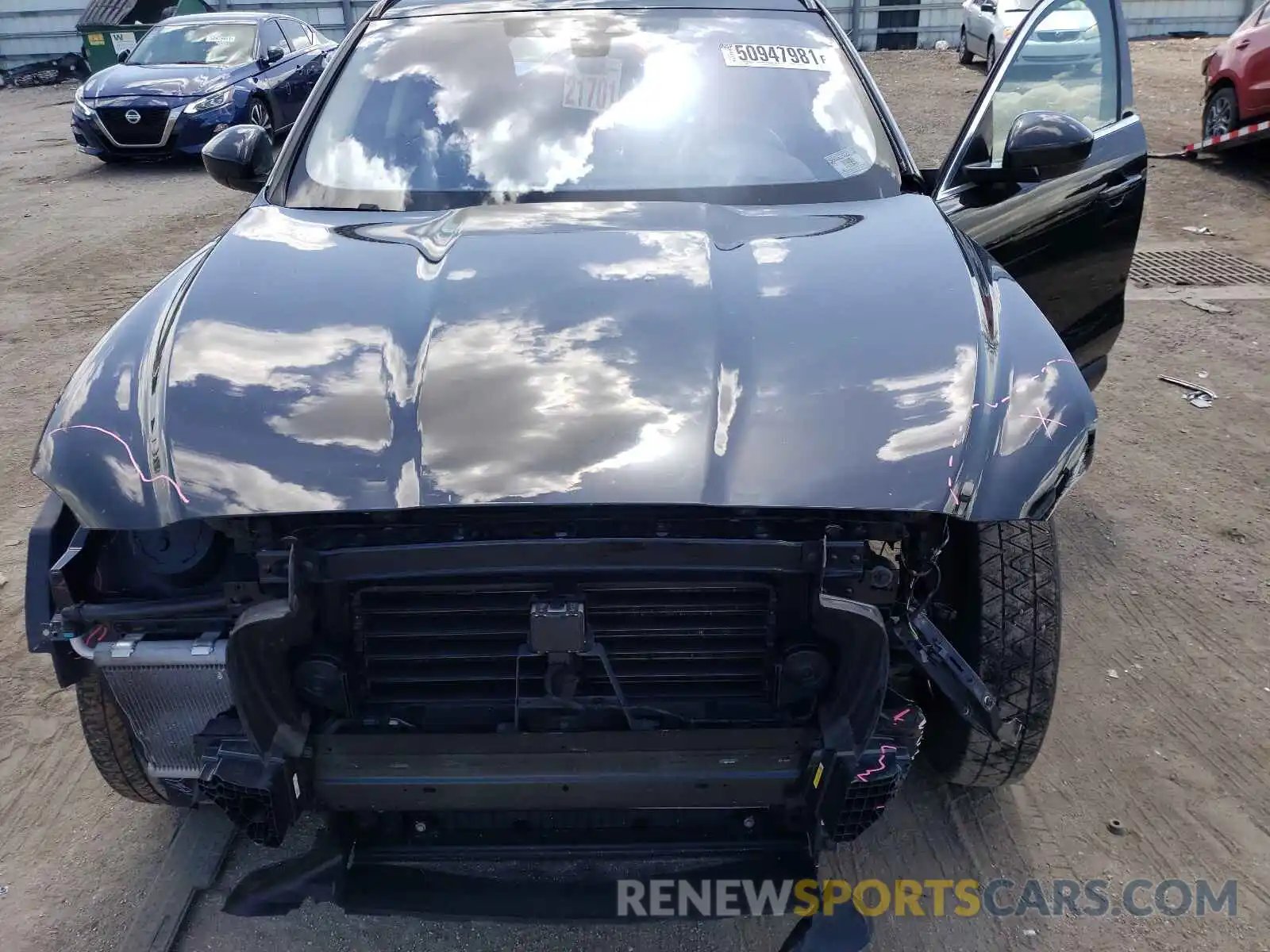 7 Photograph of a damaged car SADCK2GX8KA398422 JAGUAR F-PACE 2019