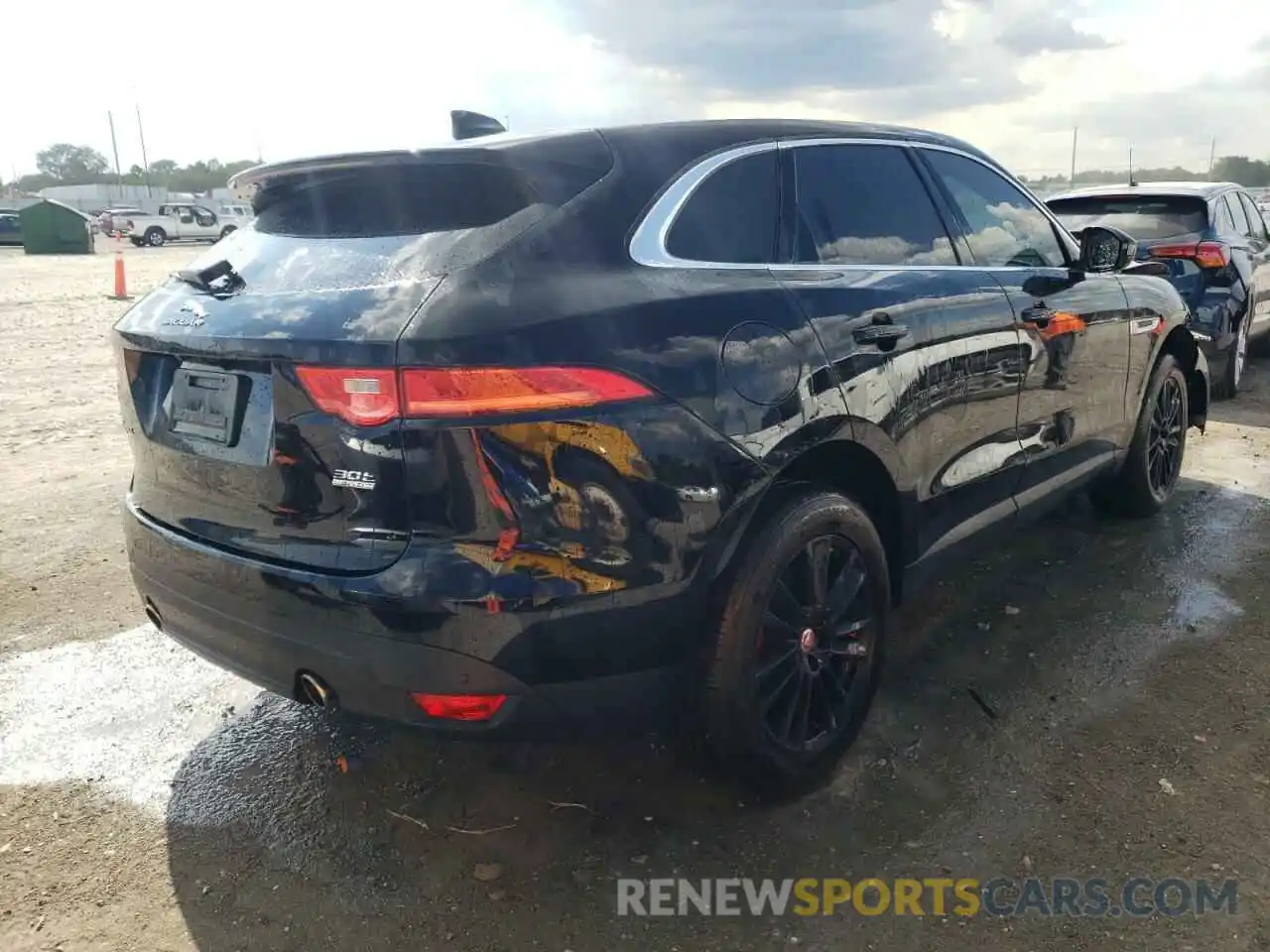 4 Фотография поврежденного автомобиля SADCK2GX8KA605276 JAGUAR F-PACE 2019